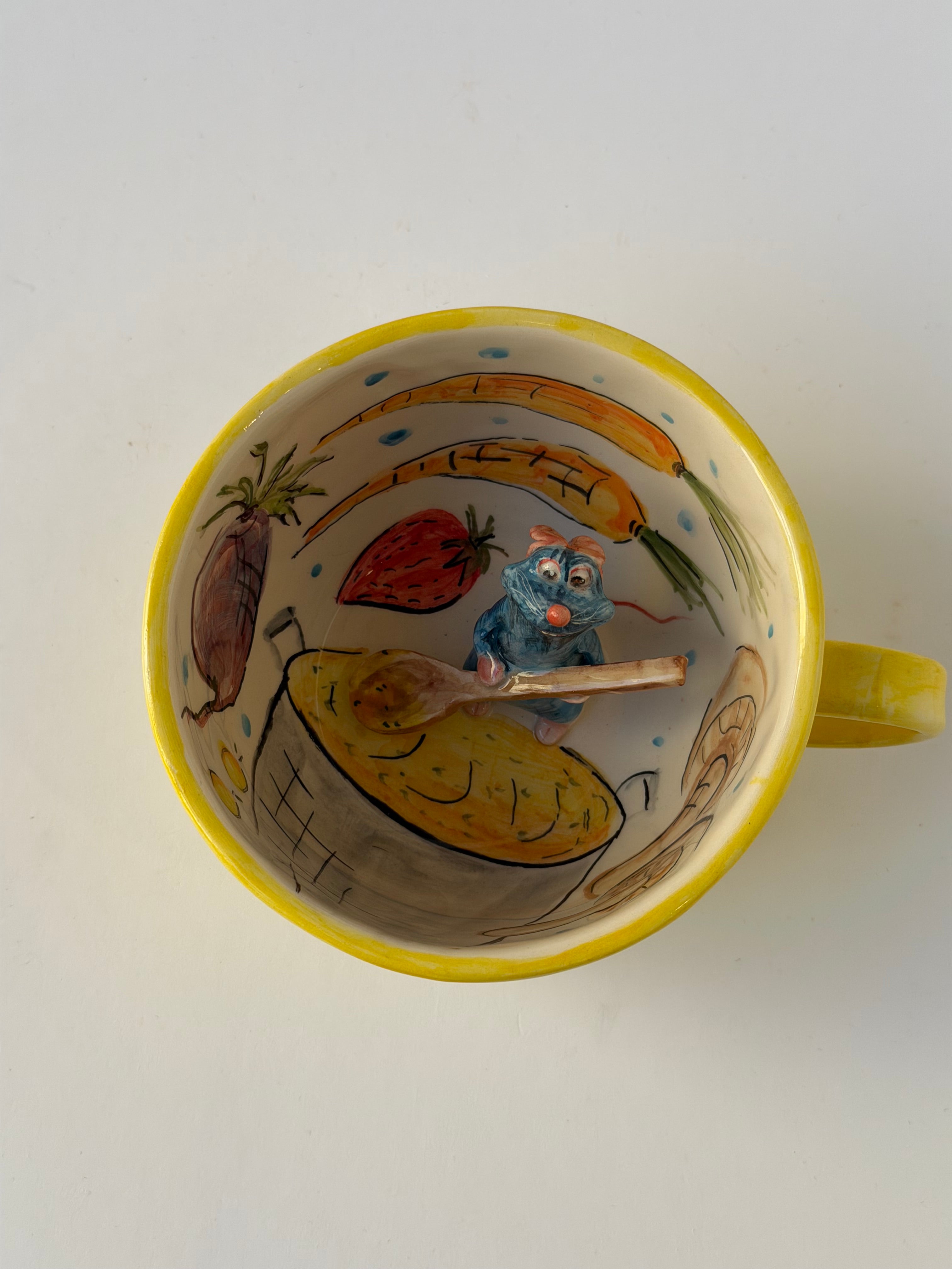 Ratatouille handmade mug