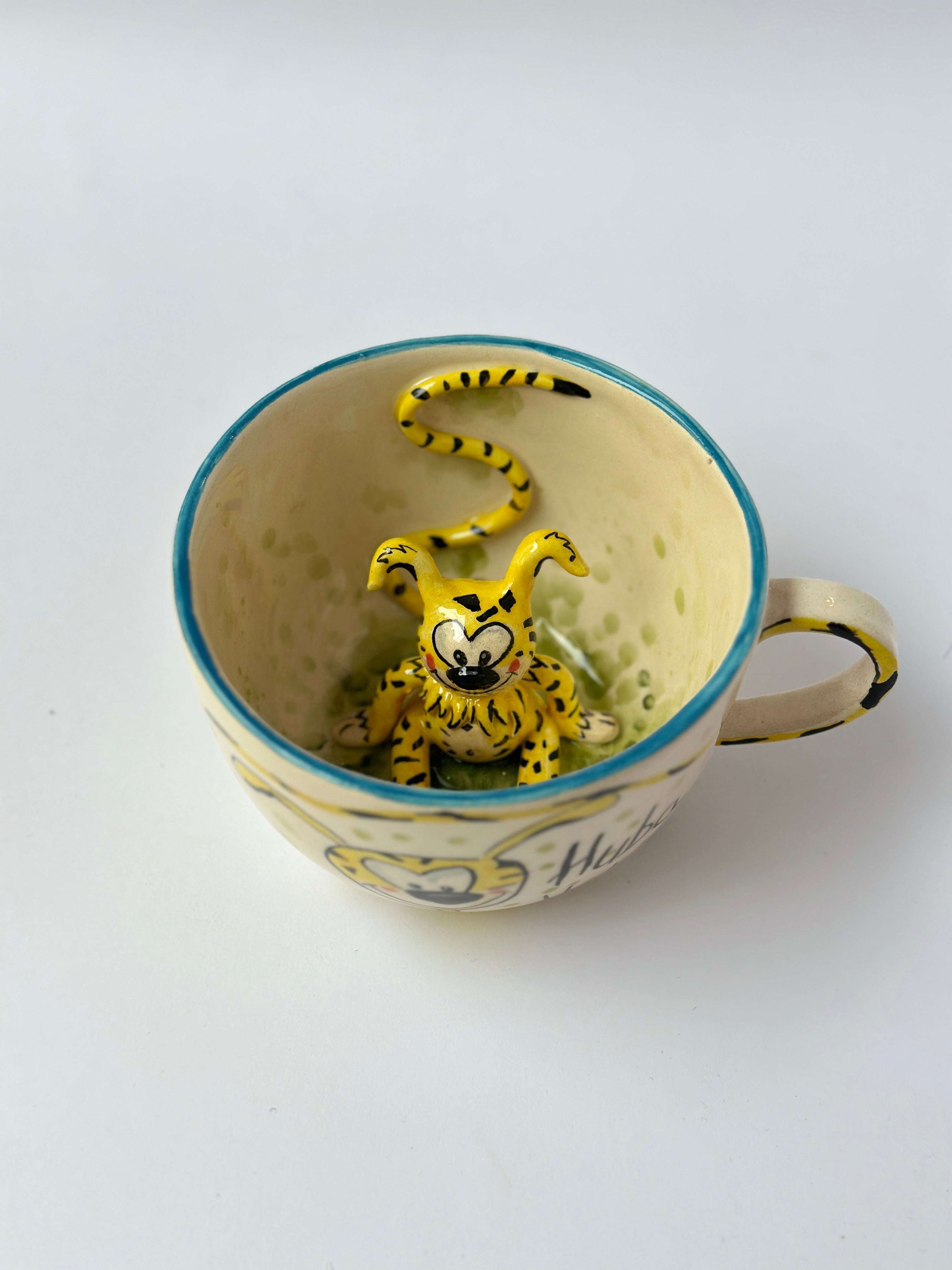 Marsupilami handmade mug