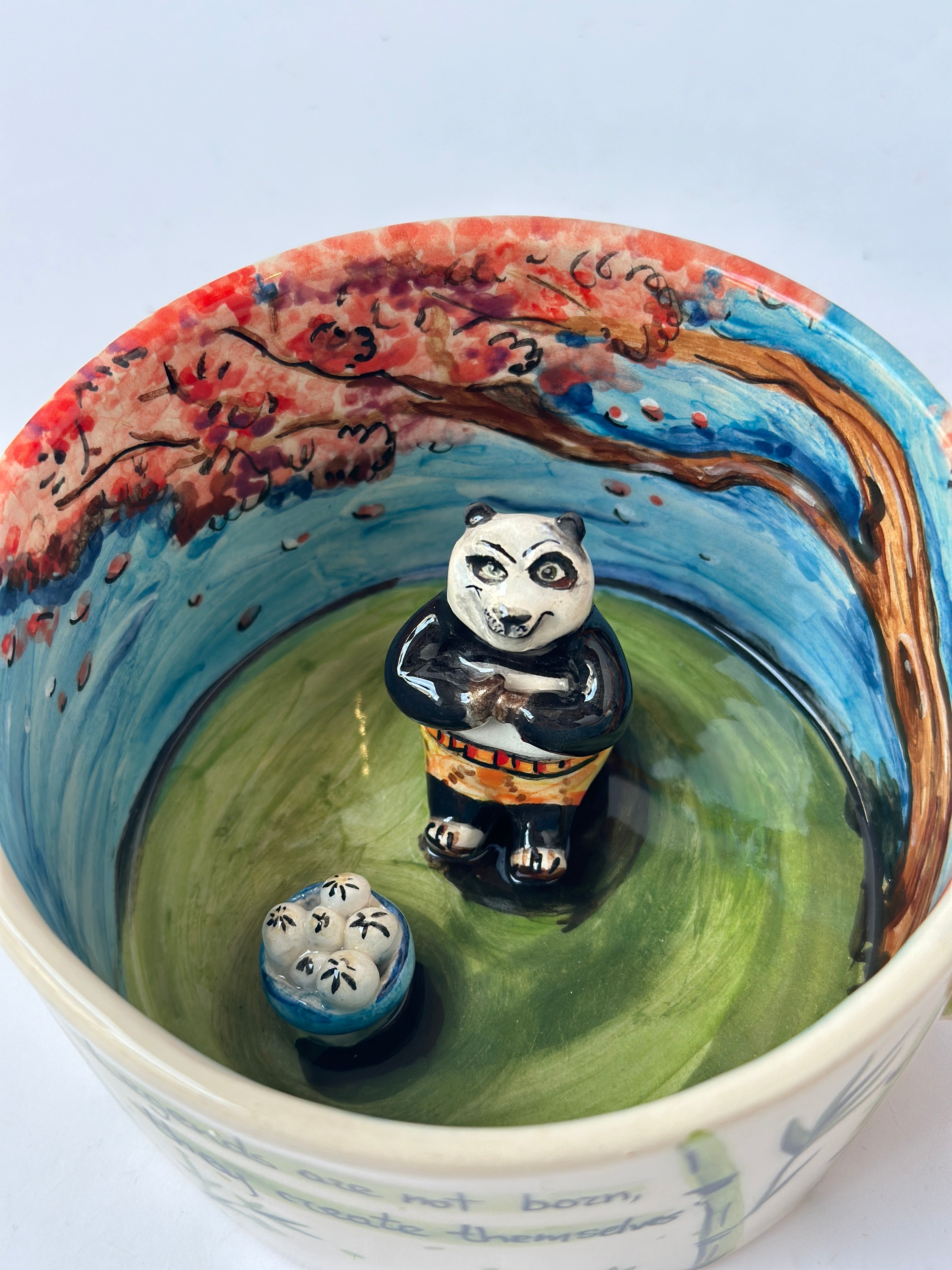 Kung fu Panda handmade mug