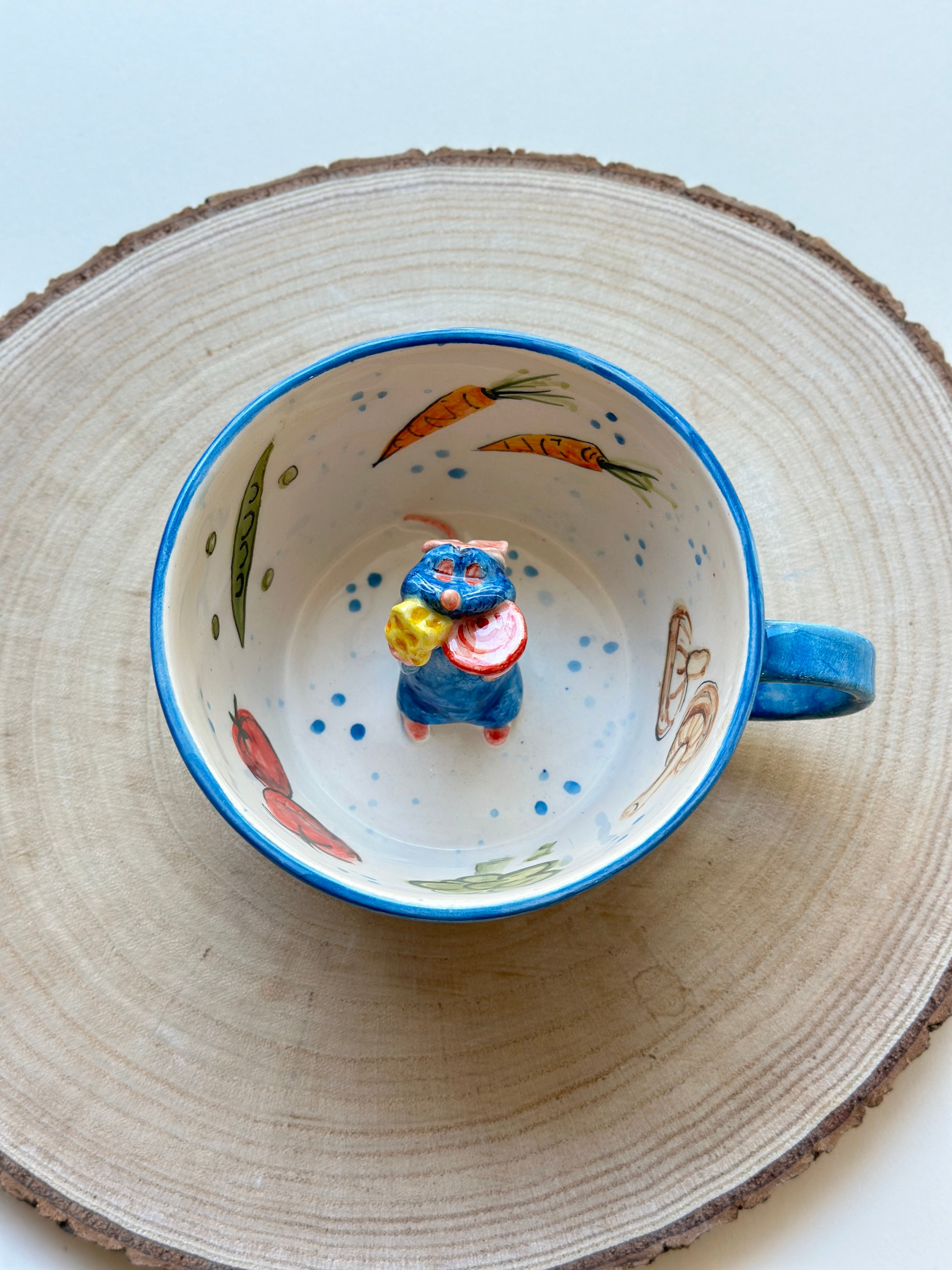 Ratatouille handmade mug