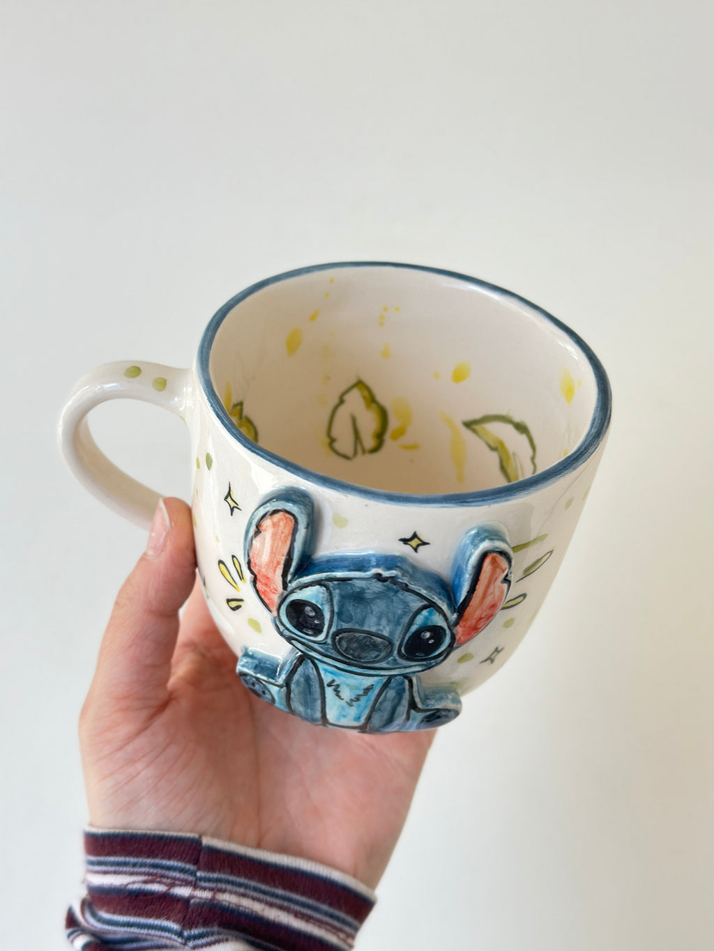 Stitch handmade mug