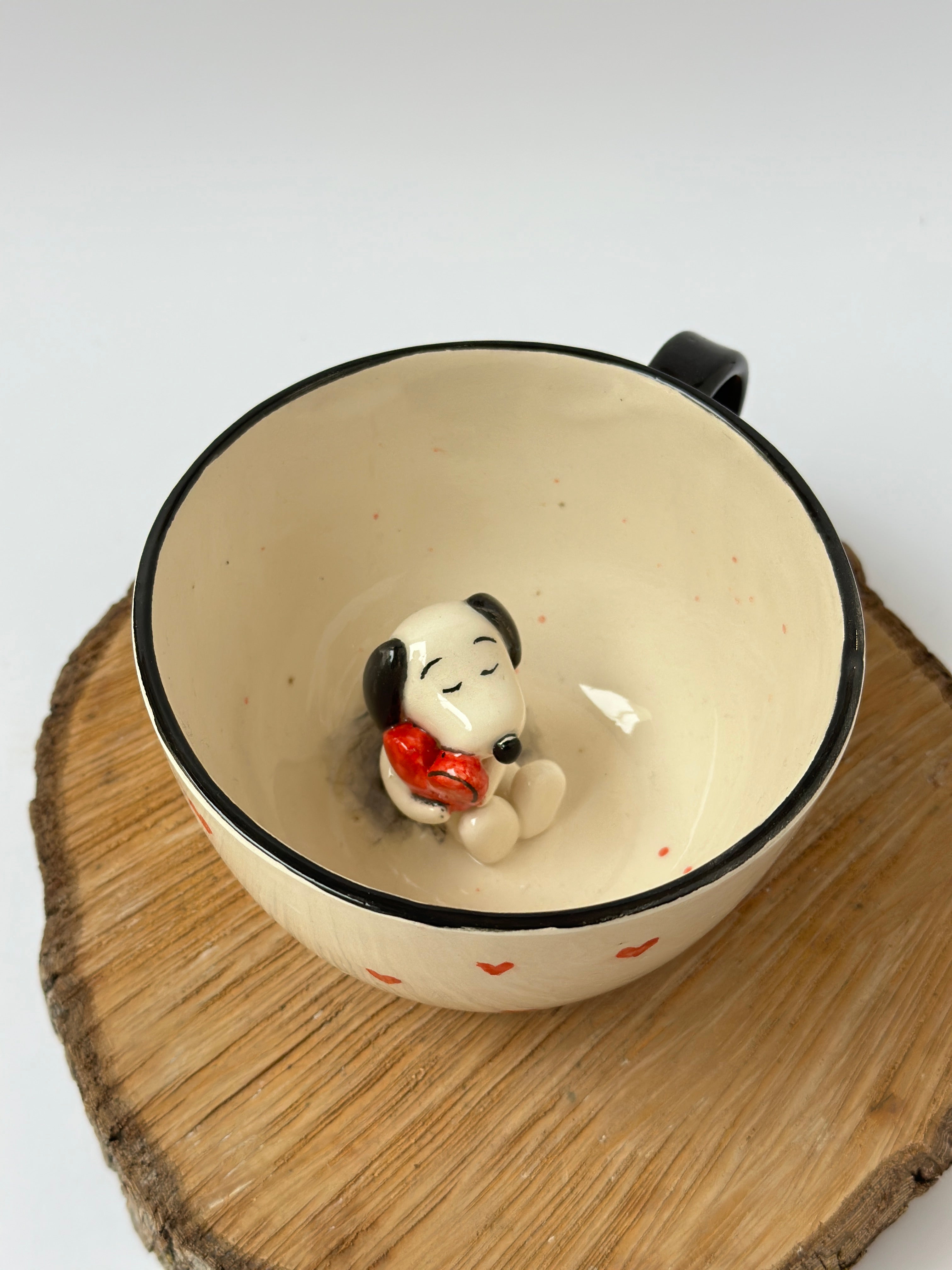 Snoopy handmade mug