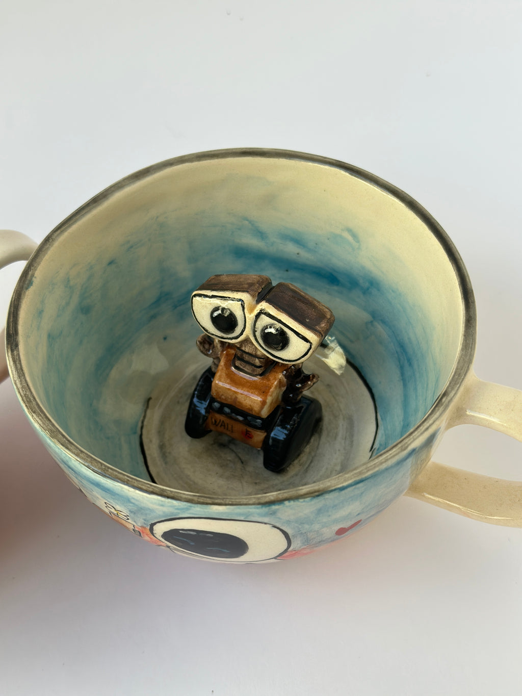 WALL-E handmade mugs