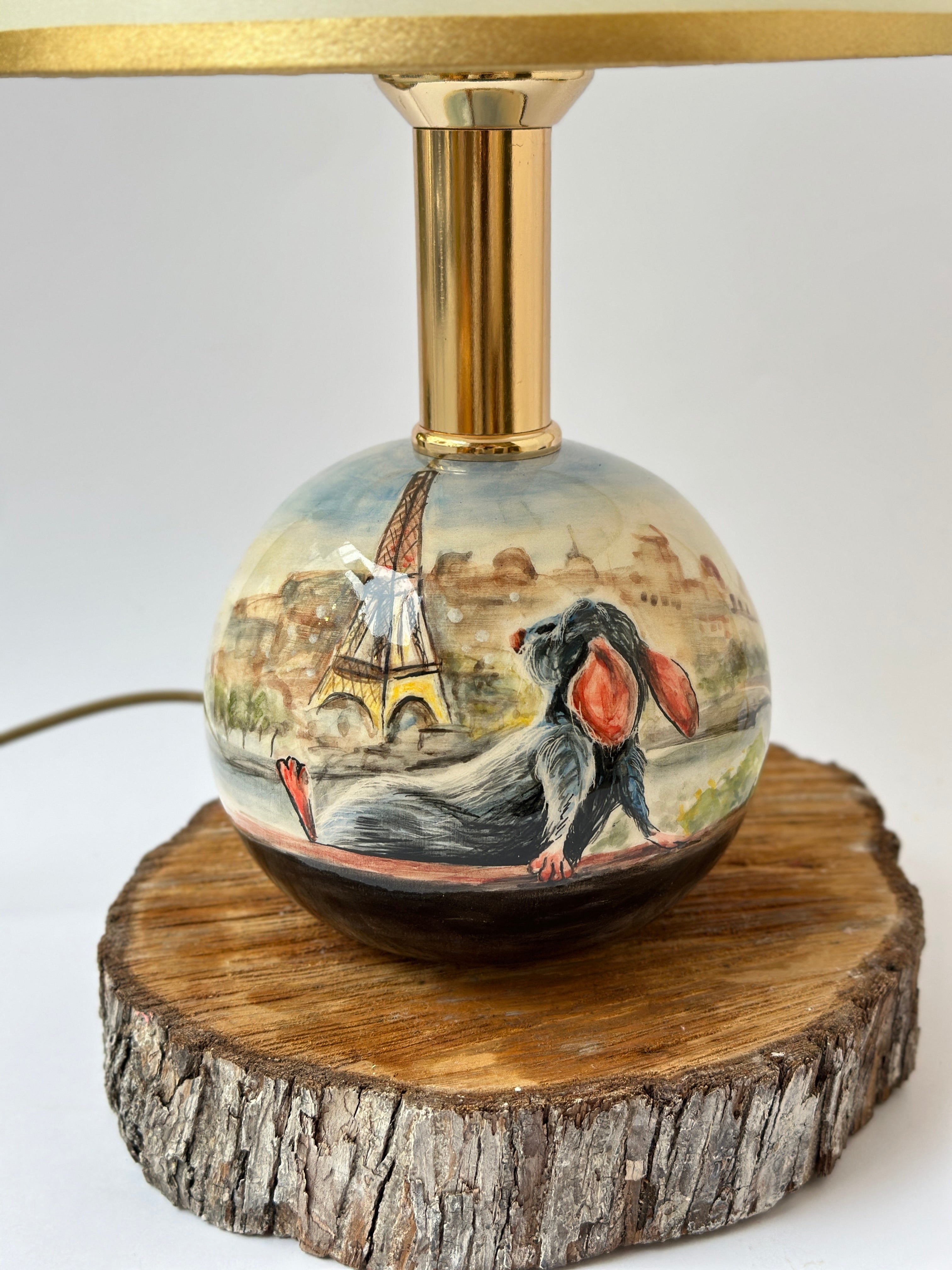 Ratatouille handmade lamp