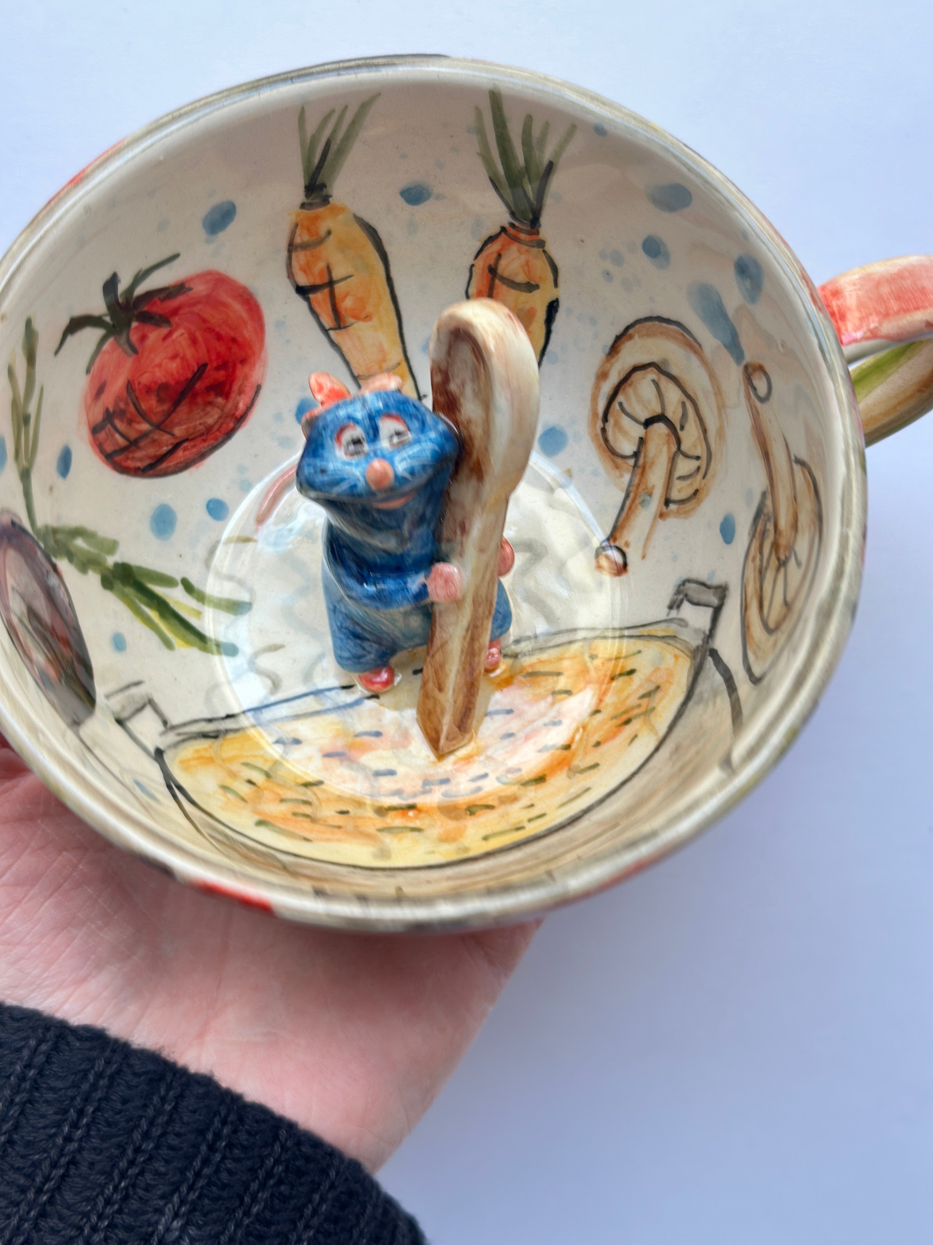 Ratatouille handmade mug