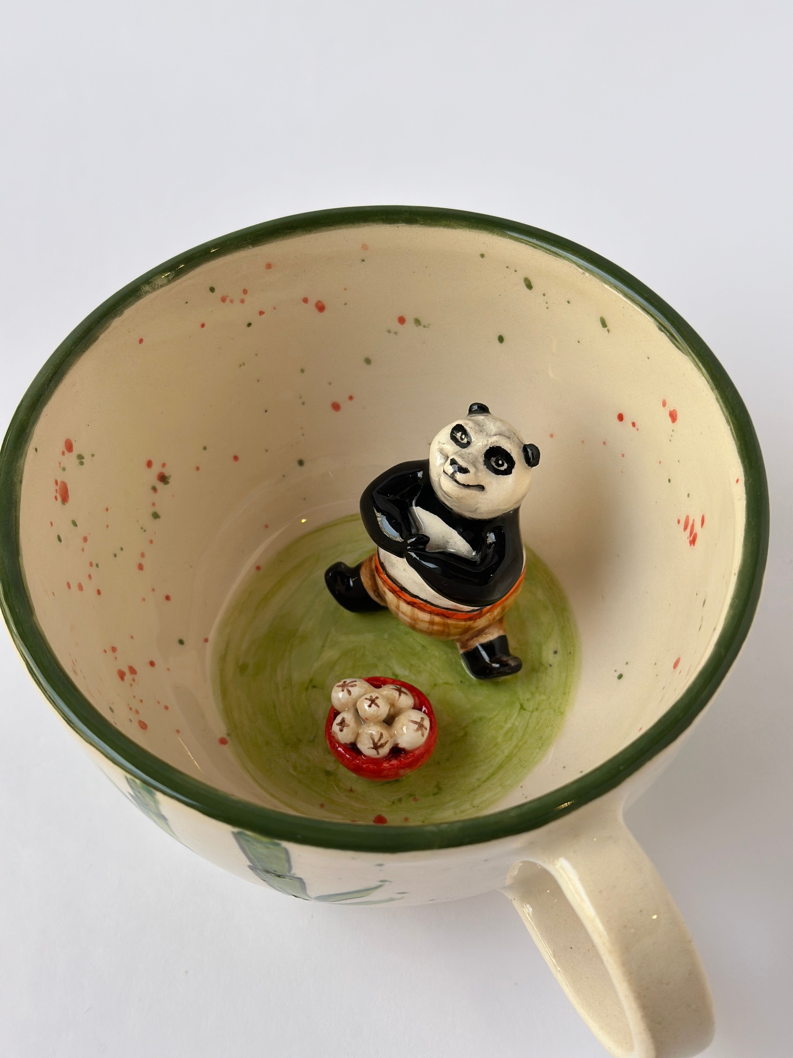 Kung fu Panda handmade mug