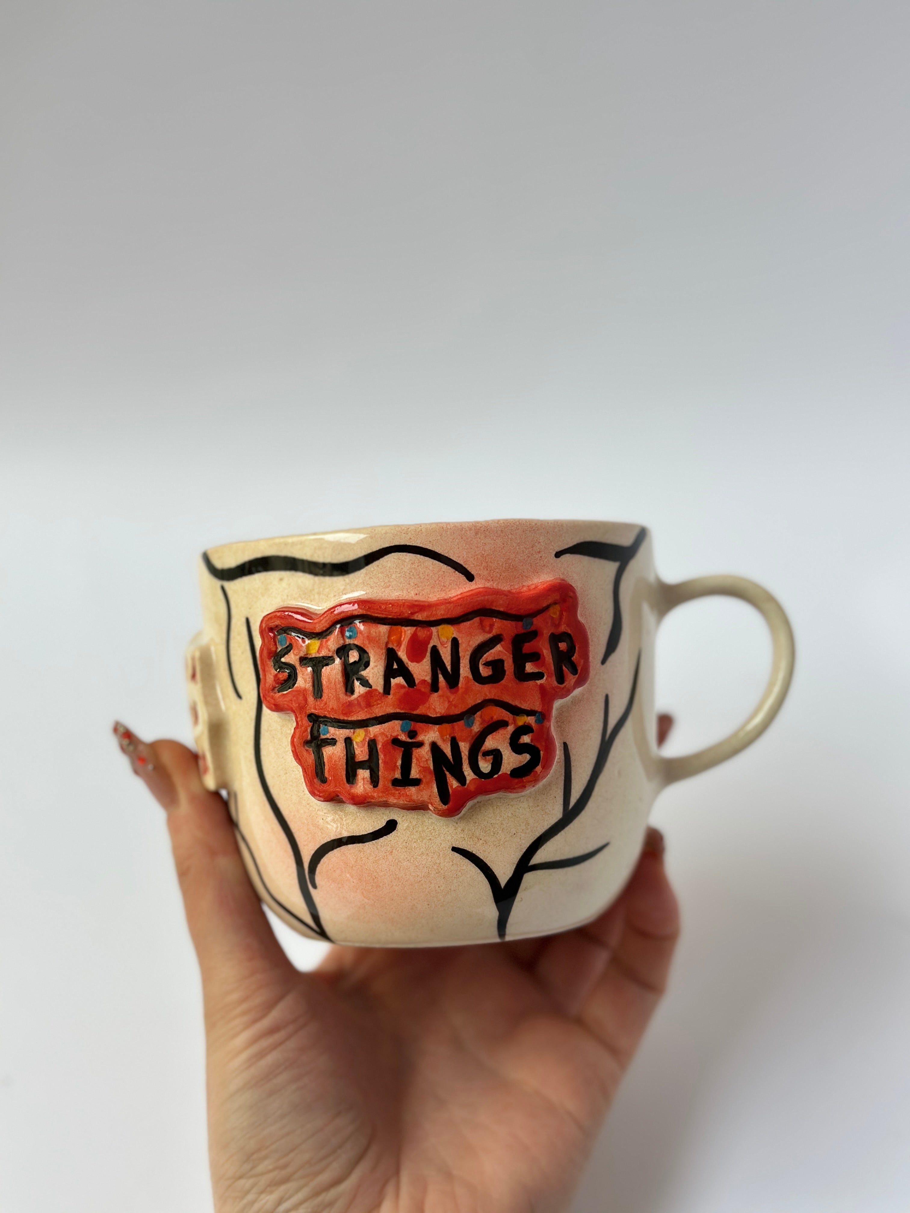 Stranger things Steve handmade mug