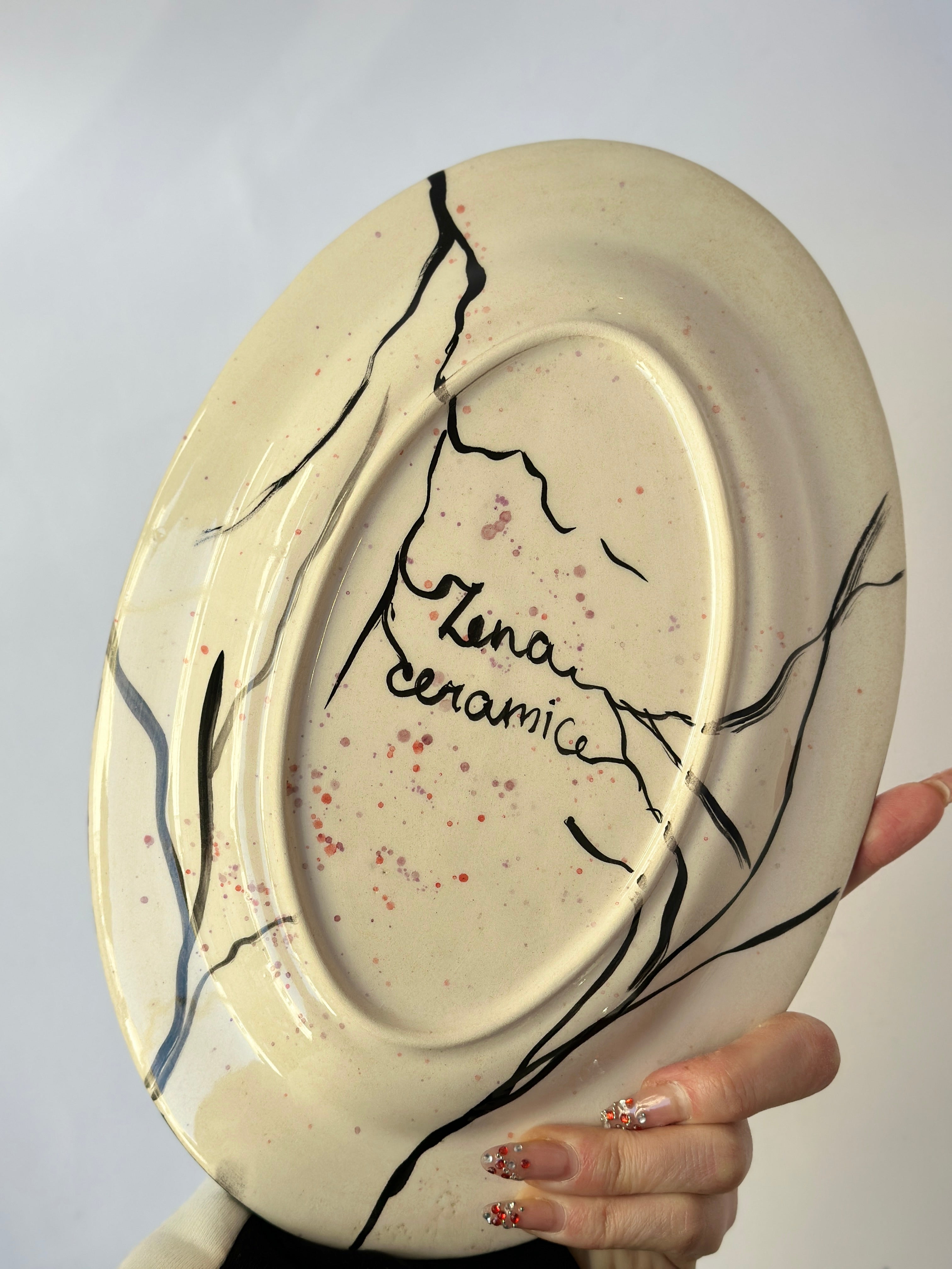Stranger things “Max” handmade plate