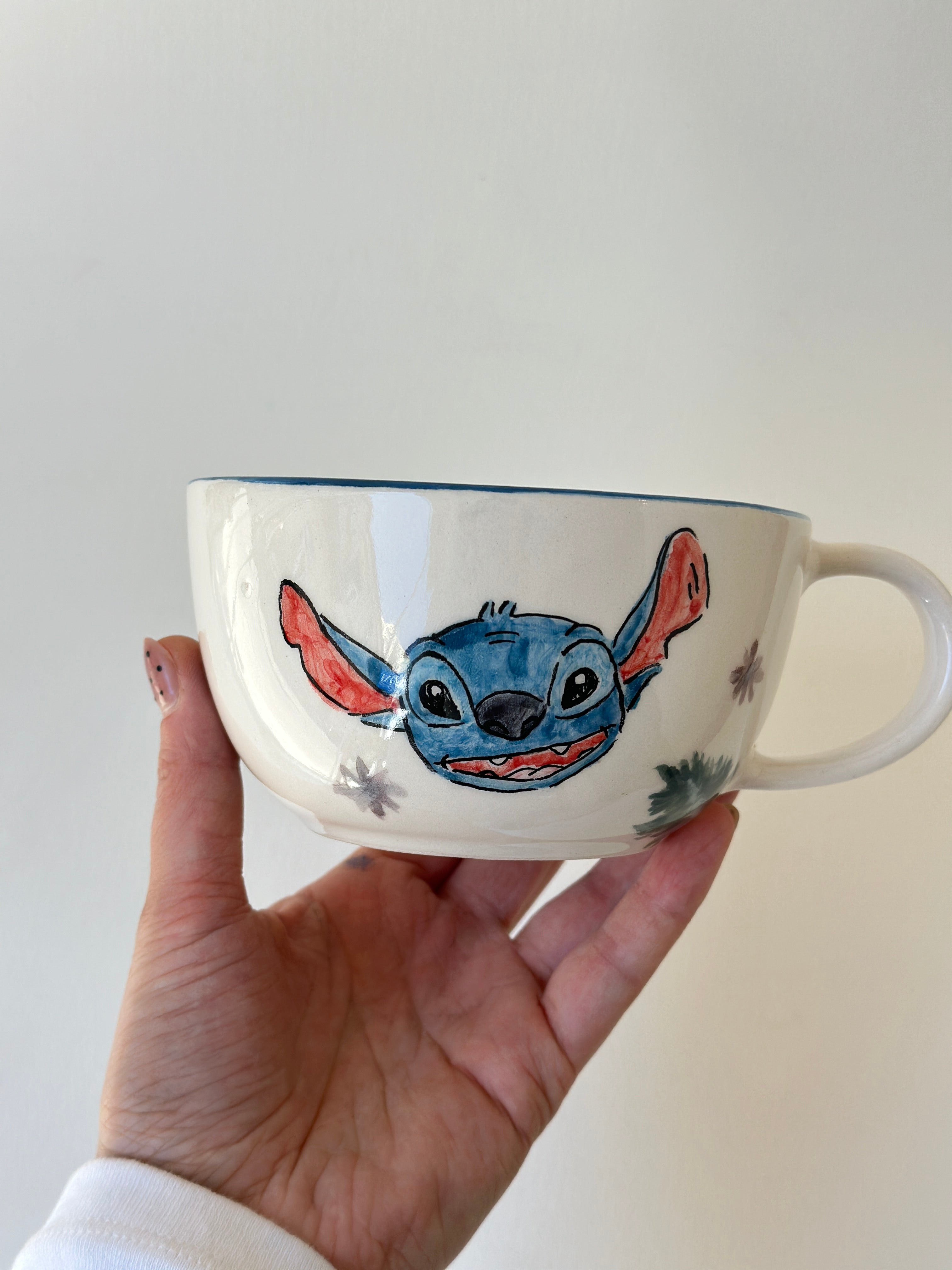 Stitch handmade mug