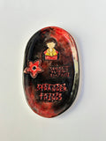 Stranger things “Well” handmade plate