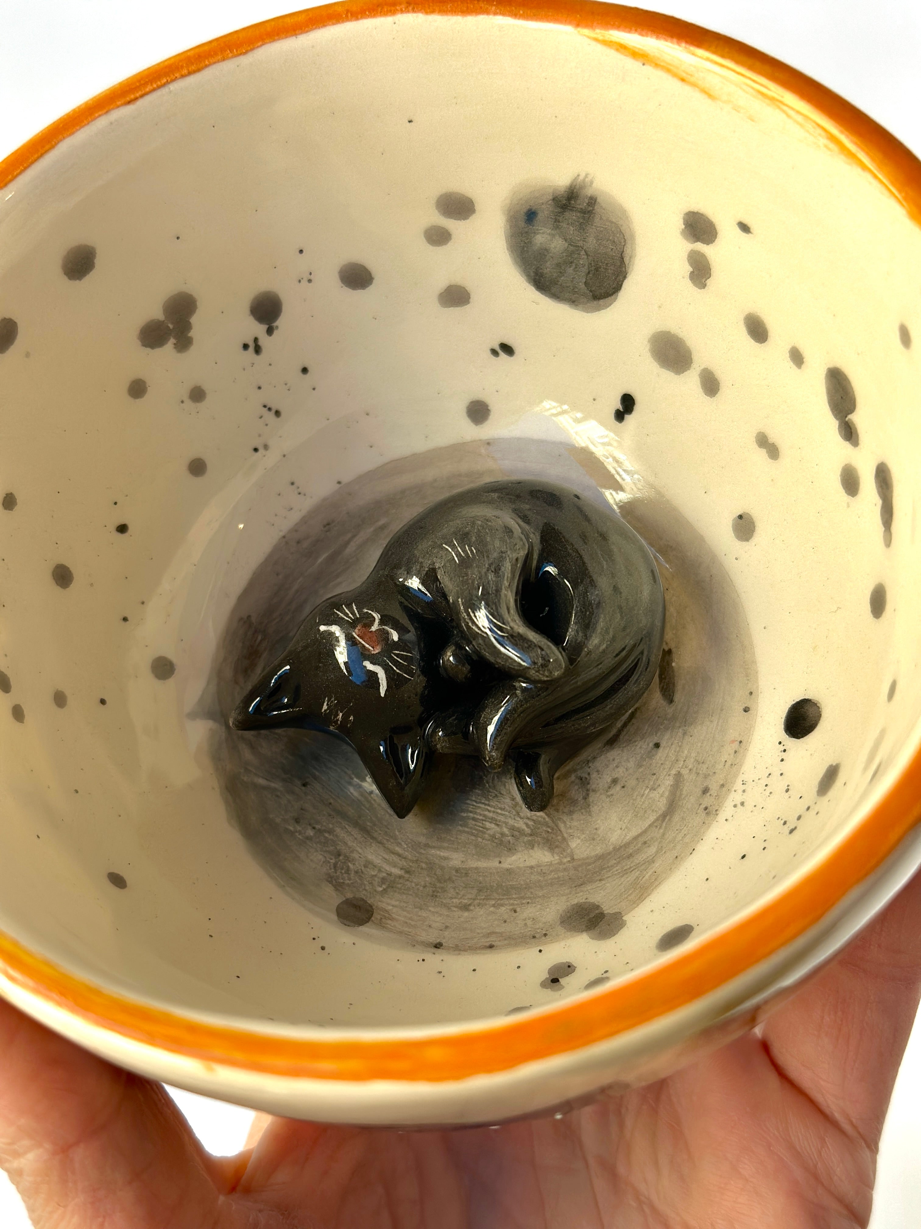 Cat handmade mug😍