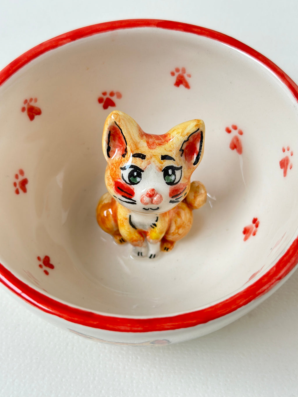 Cat handmade mug
