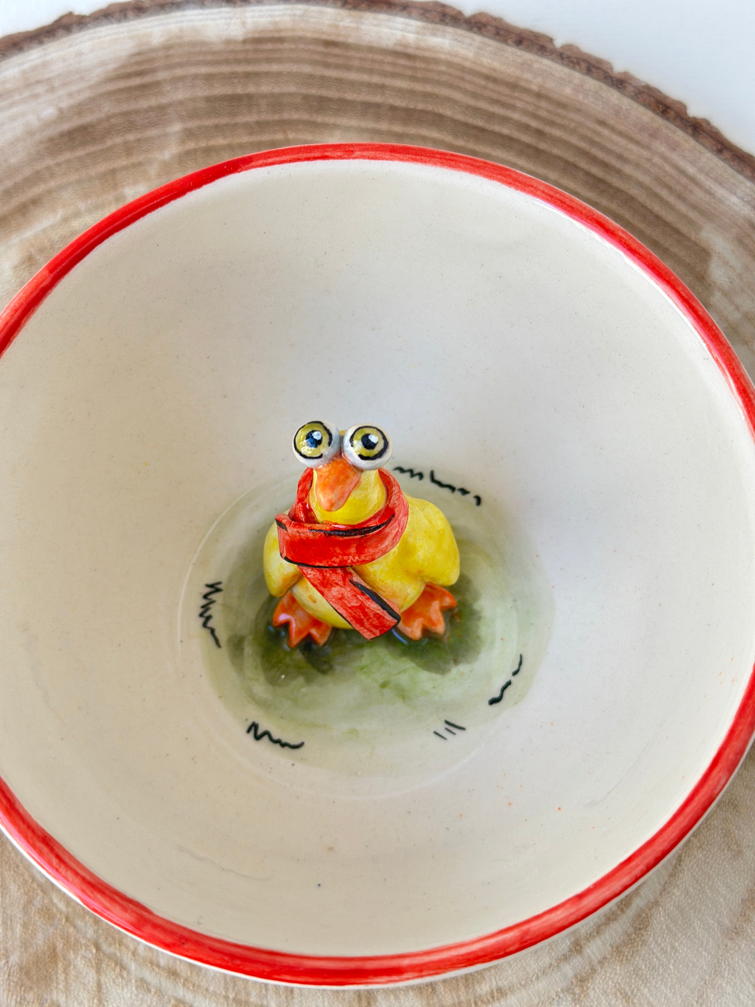 Handmade ceramic mug