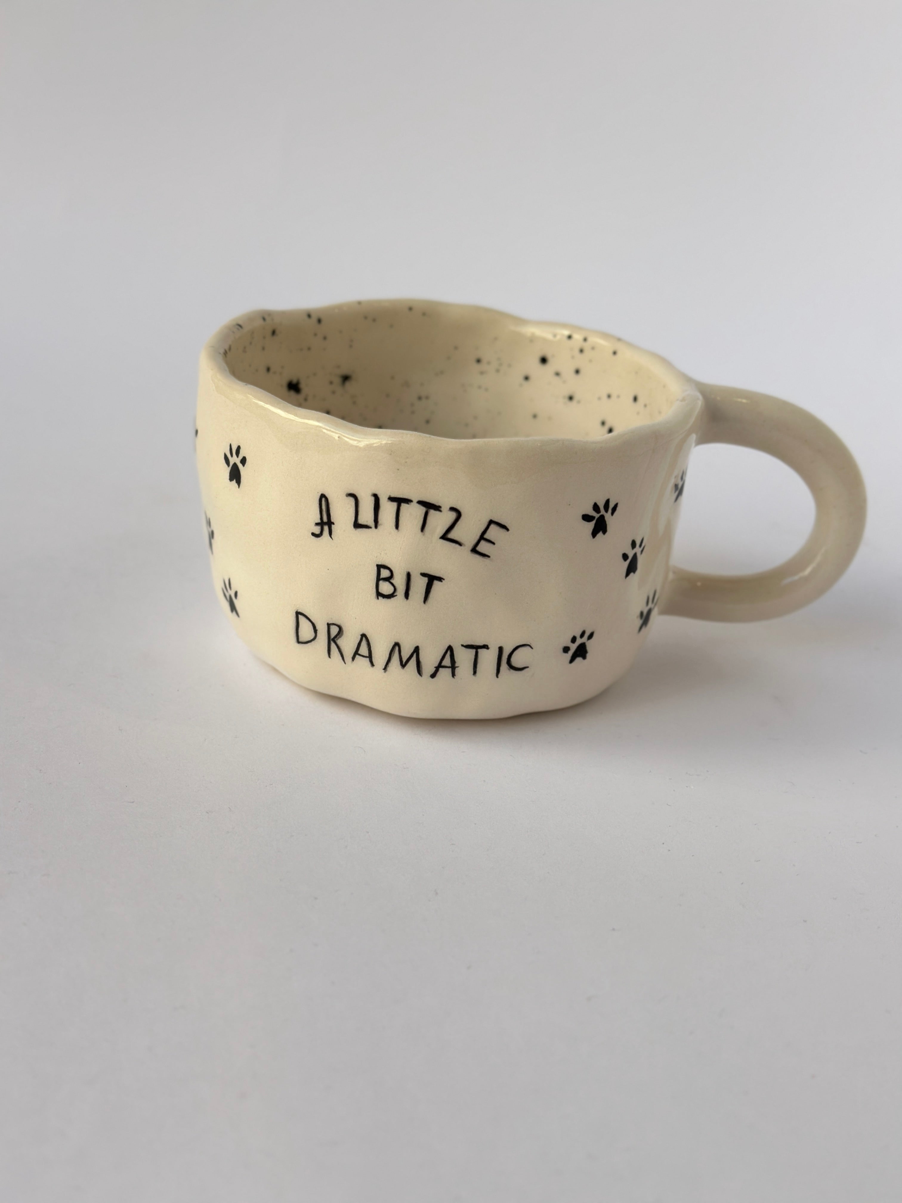 Cat mug  handmade