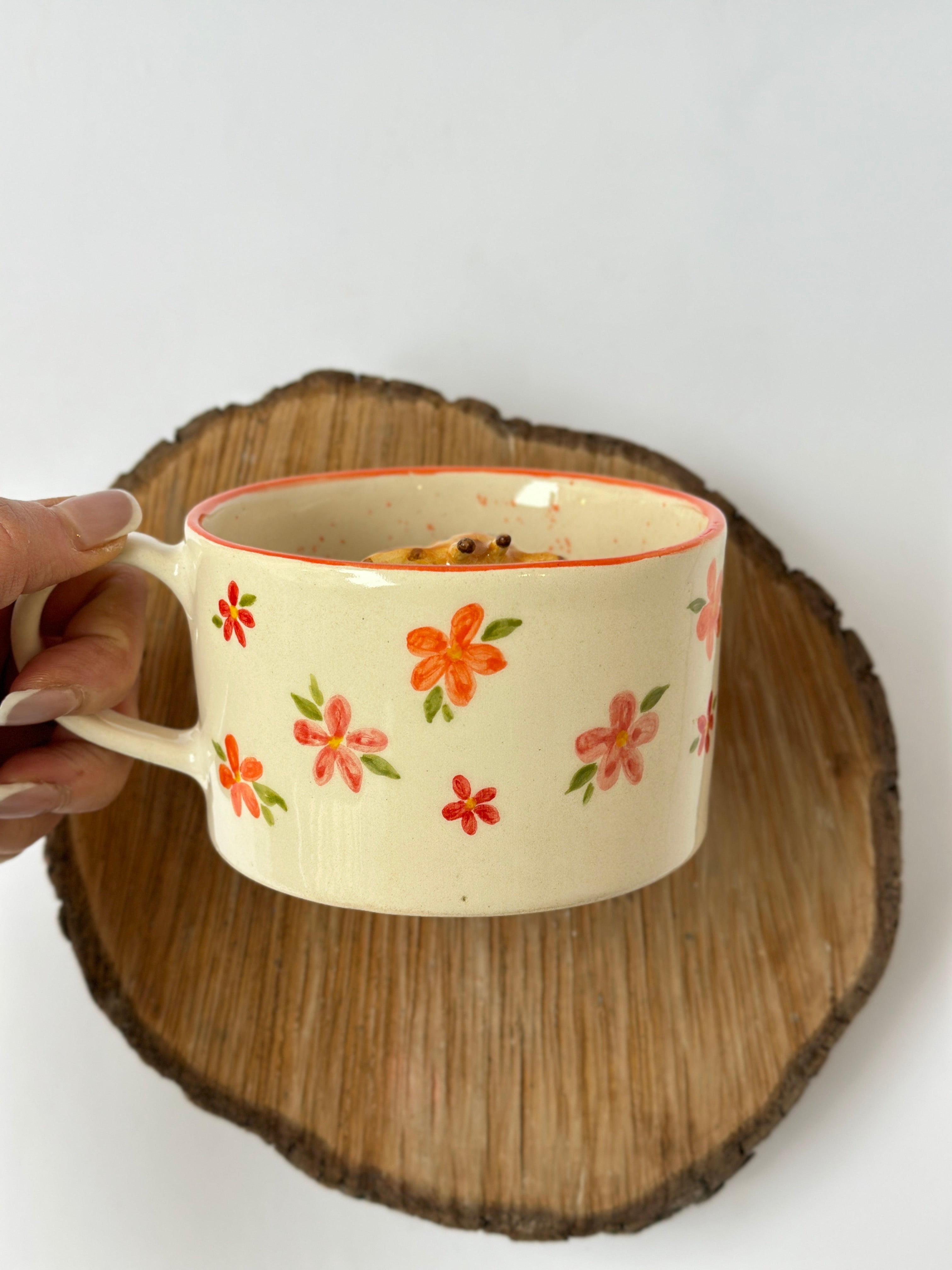 Giraffe Handmade mug