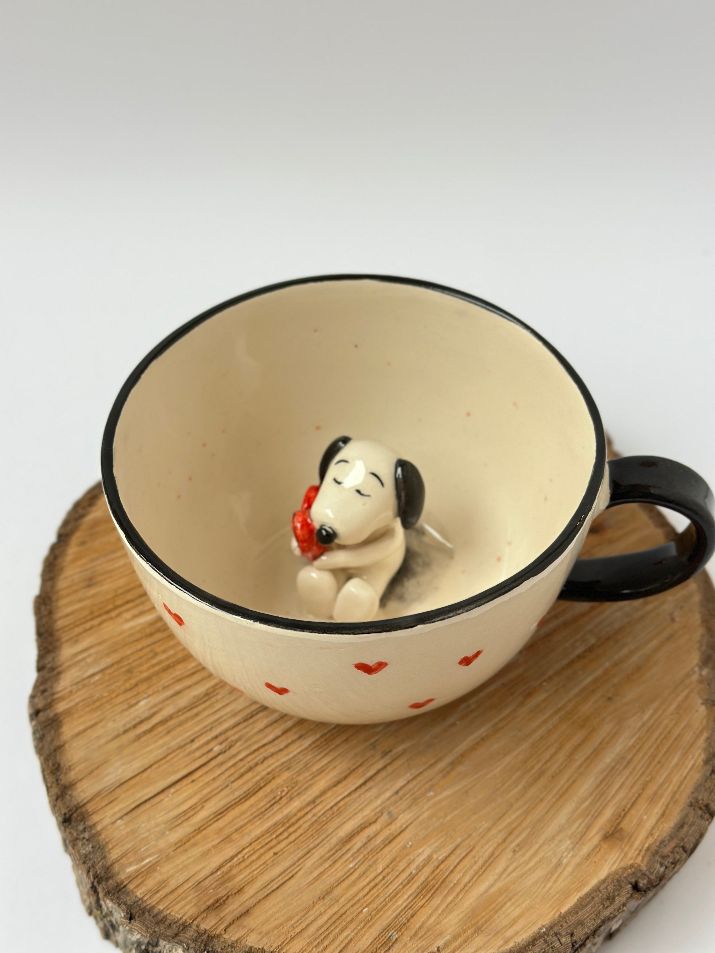 Snoopy handmade mug