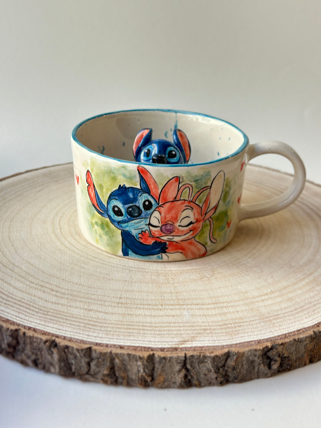 Stitch handmade mug