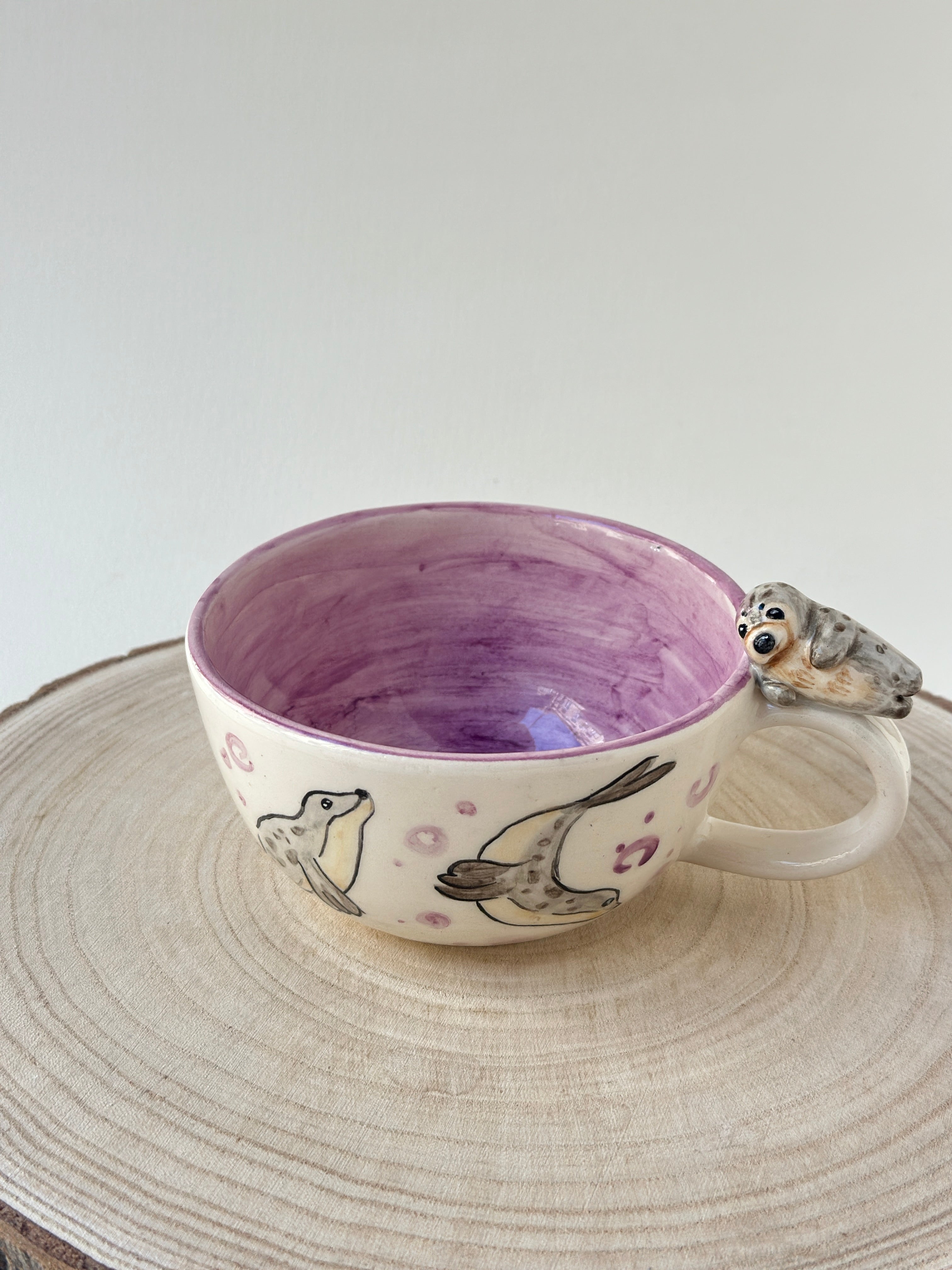 Sea otter Handmade mug