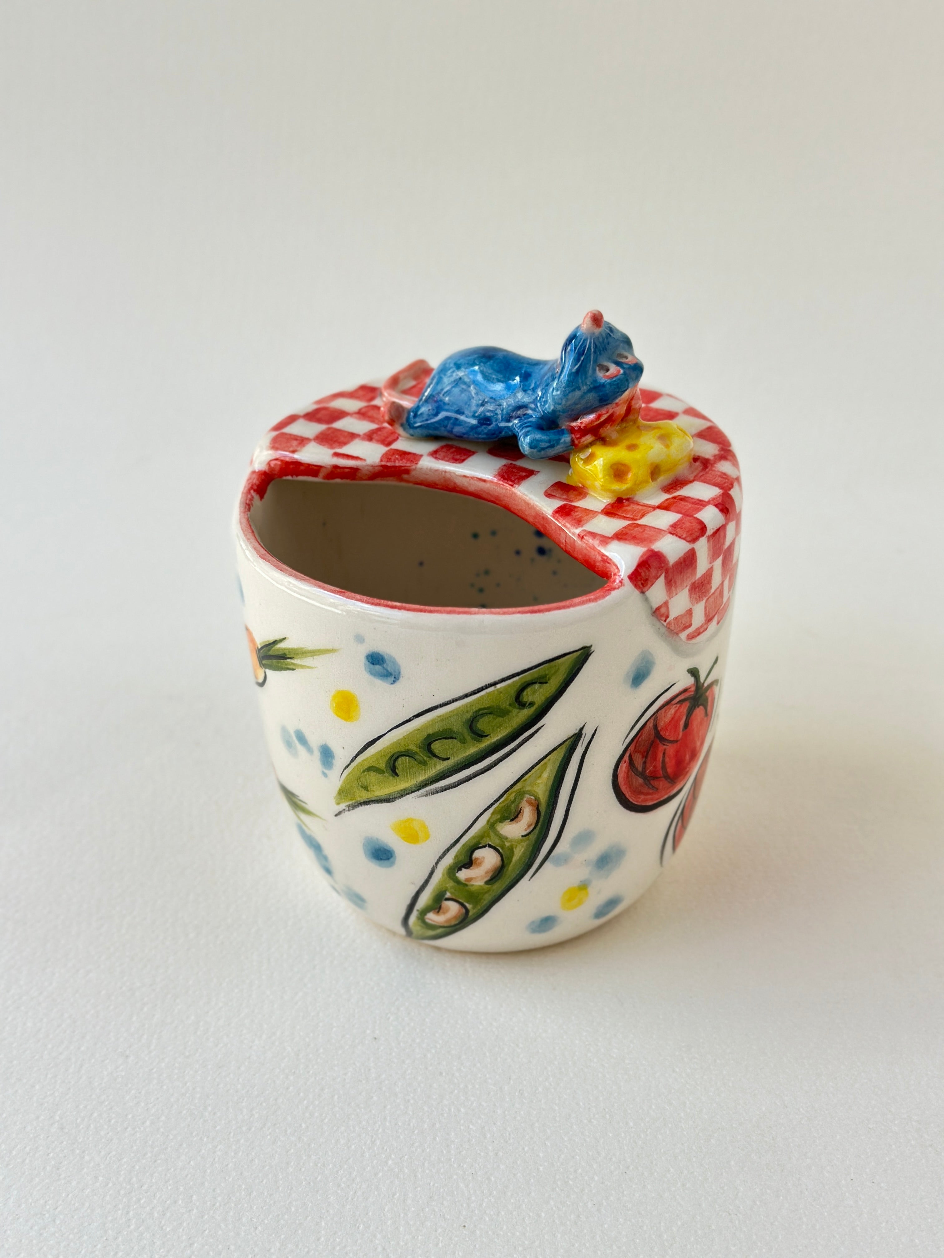 Little Chef handmade takeaway mug