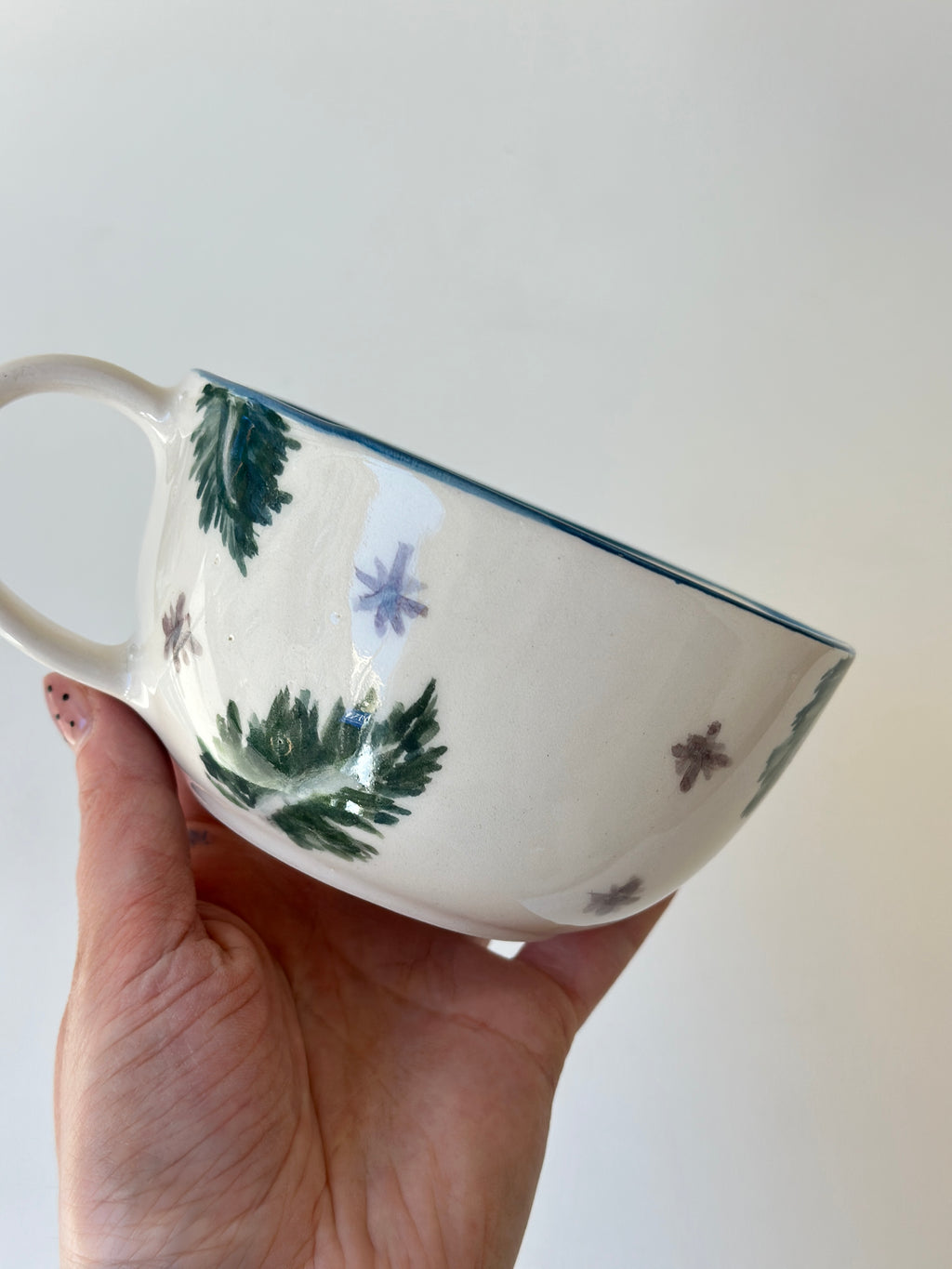Stitch handmade mug