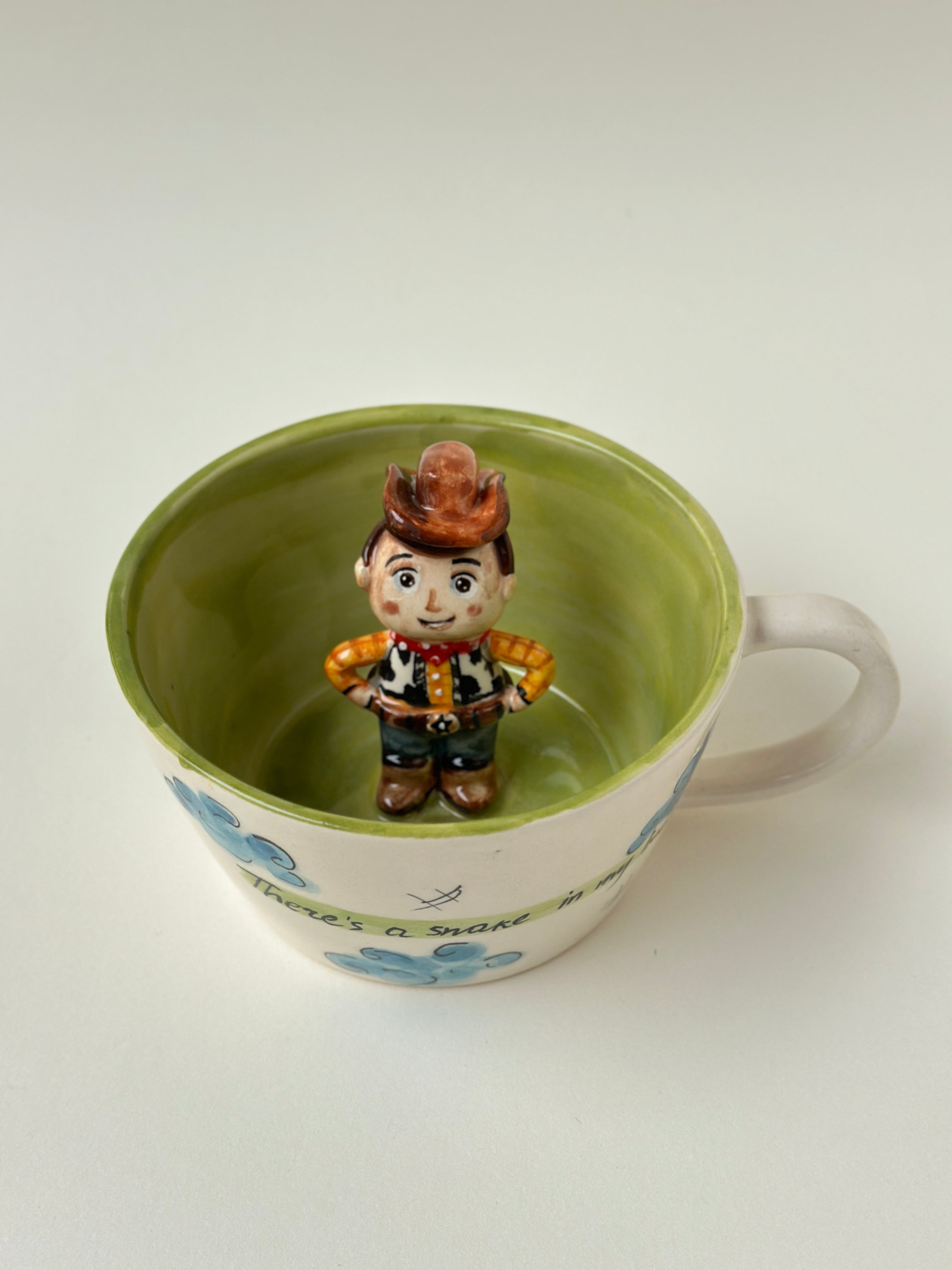 Toy Store “Woody” handmade mug