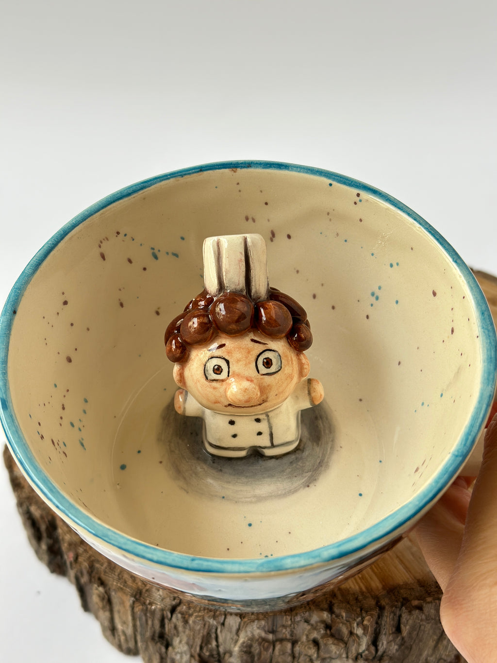 Ratatouille Linguine and Colette handmade mug