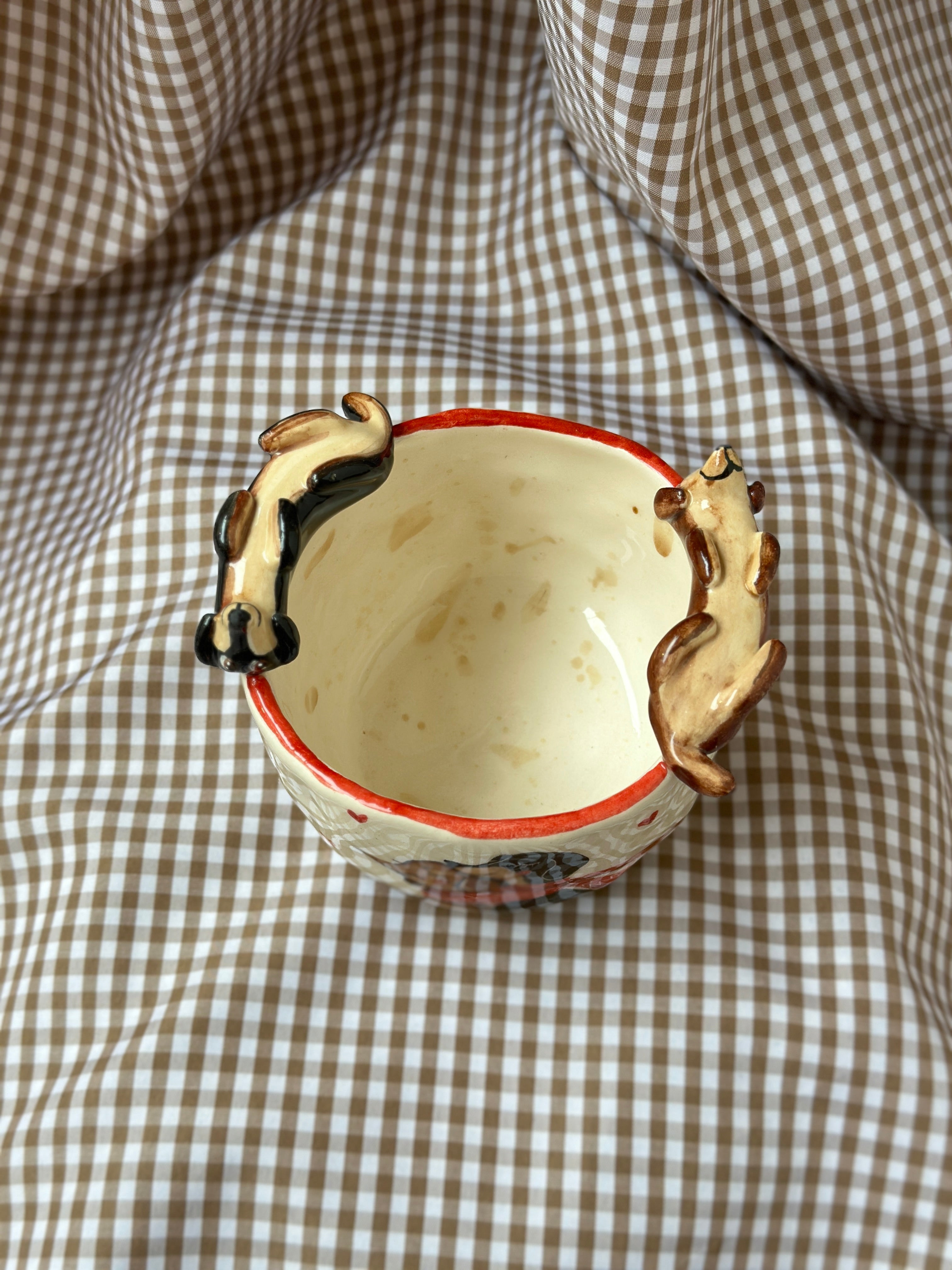 Dachshund handmade mug