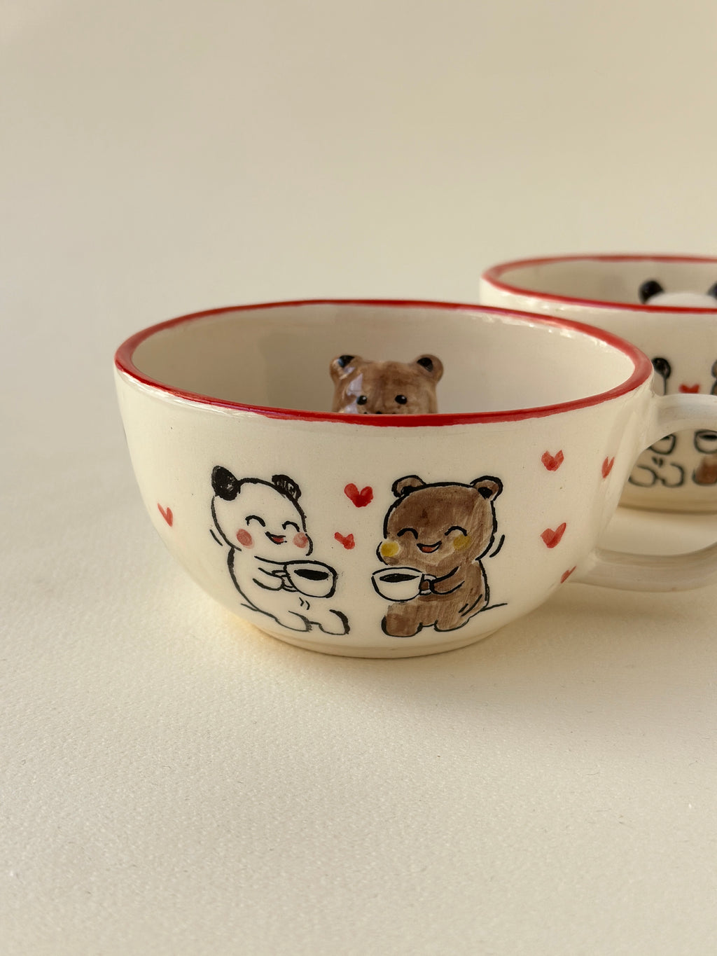 Dudu and Bubu handmade mugs