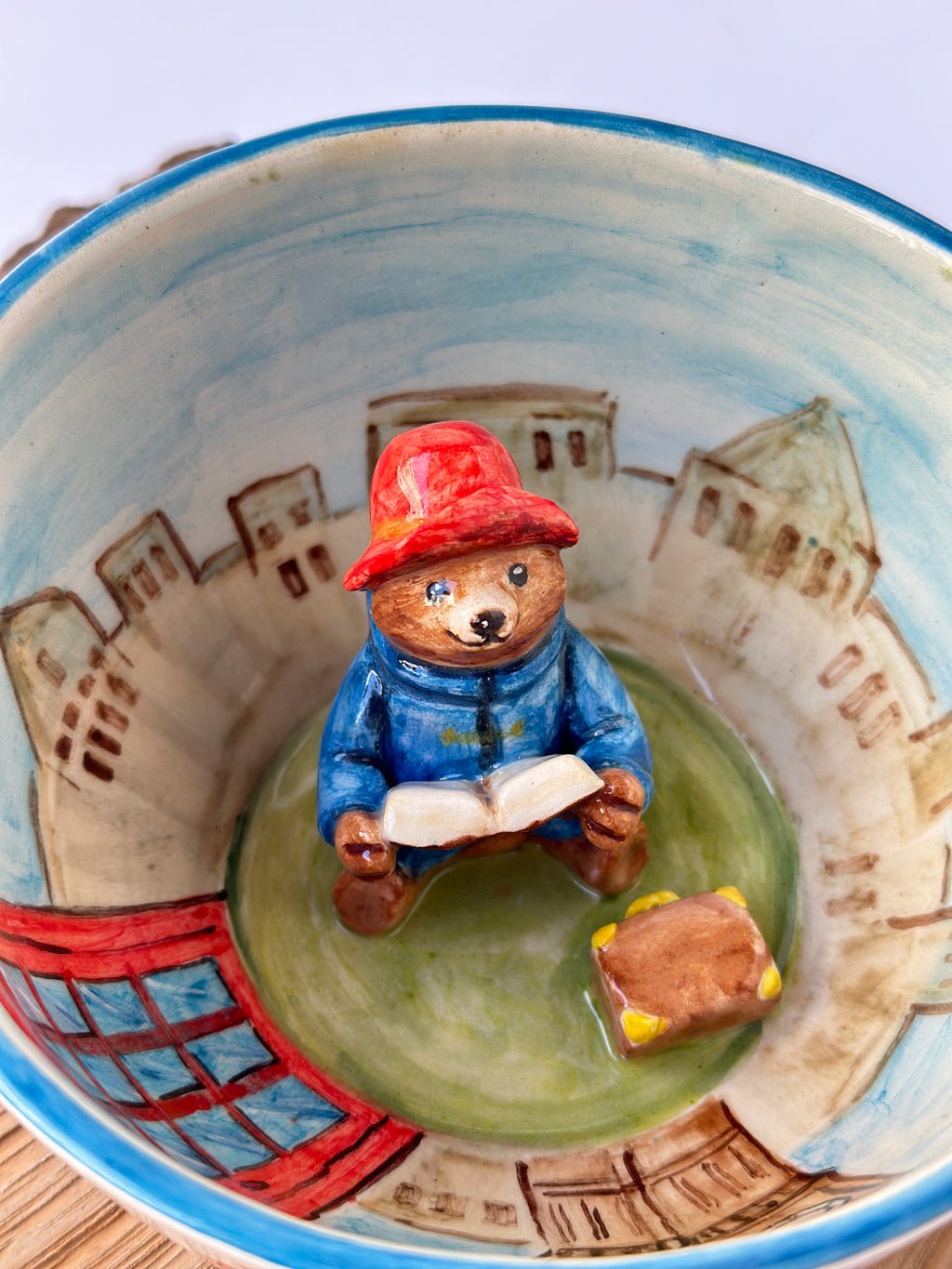 Paddington Bear handmade mug
