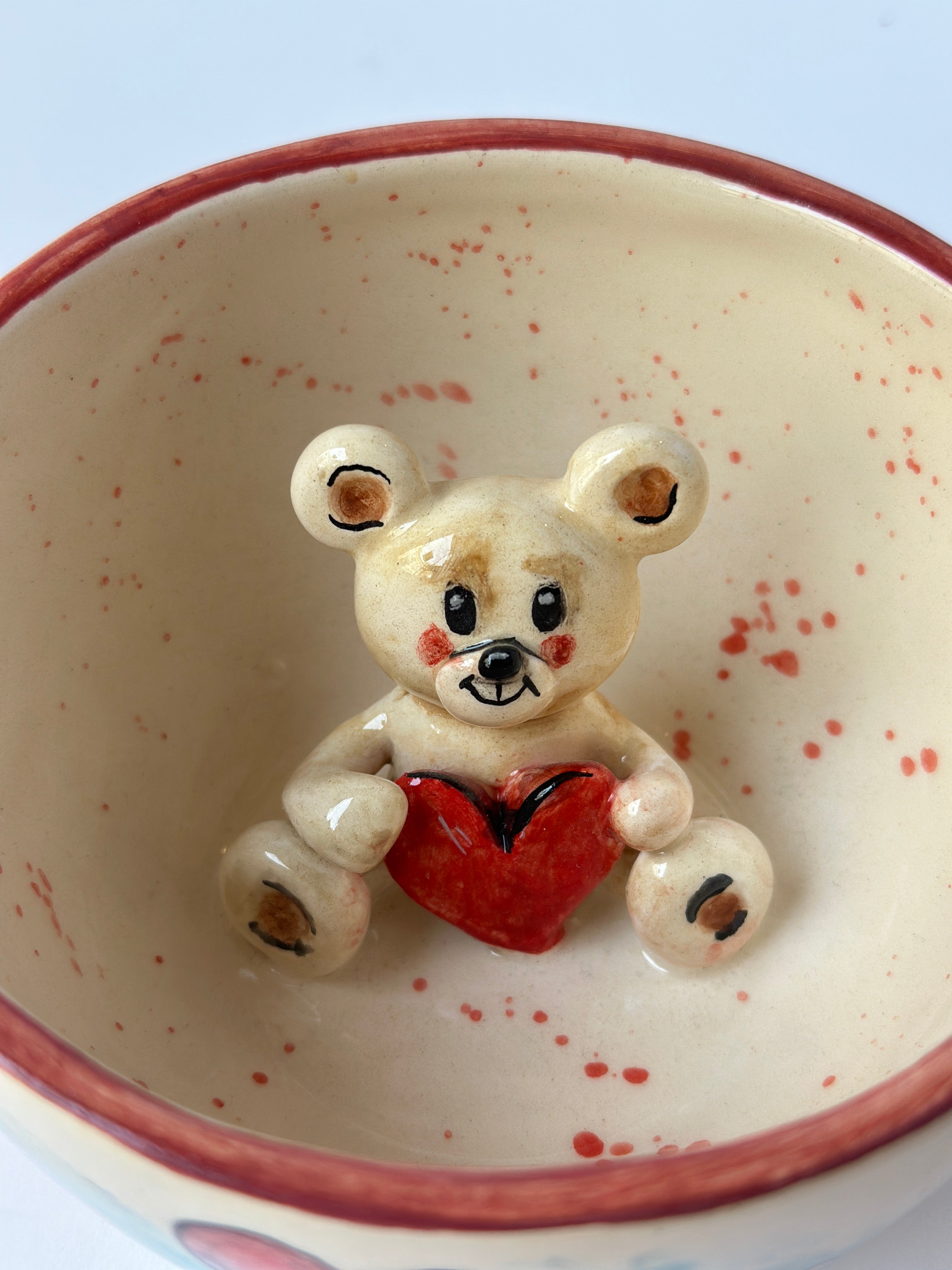 Teddy handmade mug