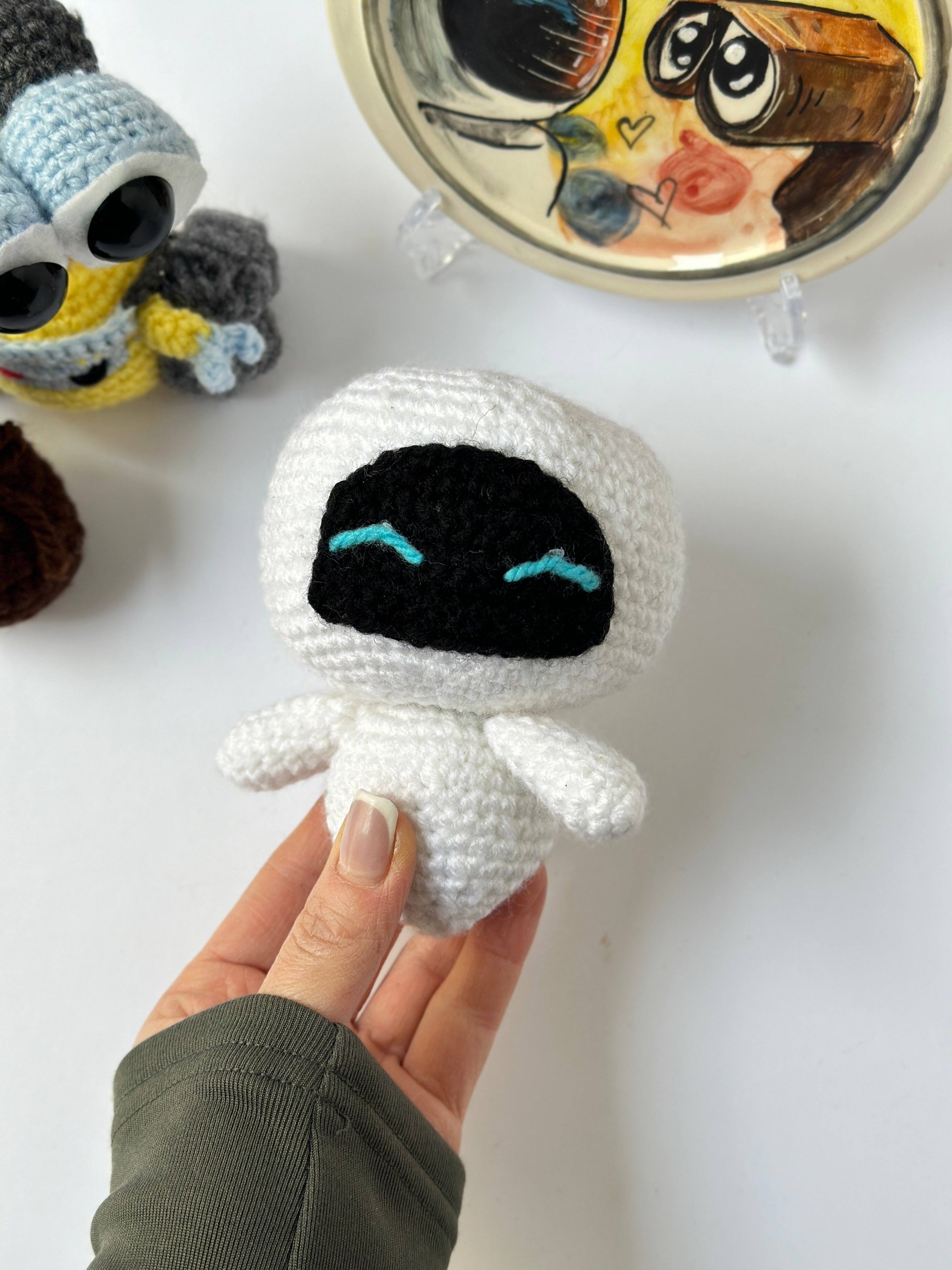 Handmade WALL-E figures ( 
It can be used both as a keychain and as a home décor item