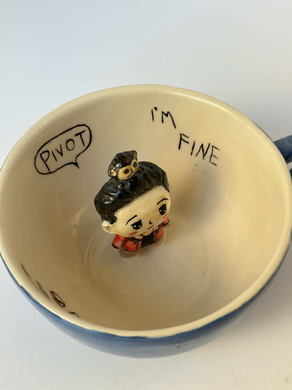 Friends Ross handmade mug
