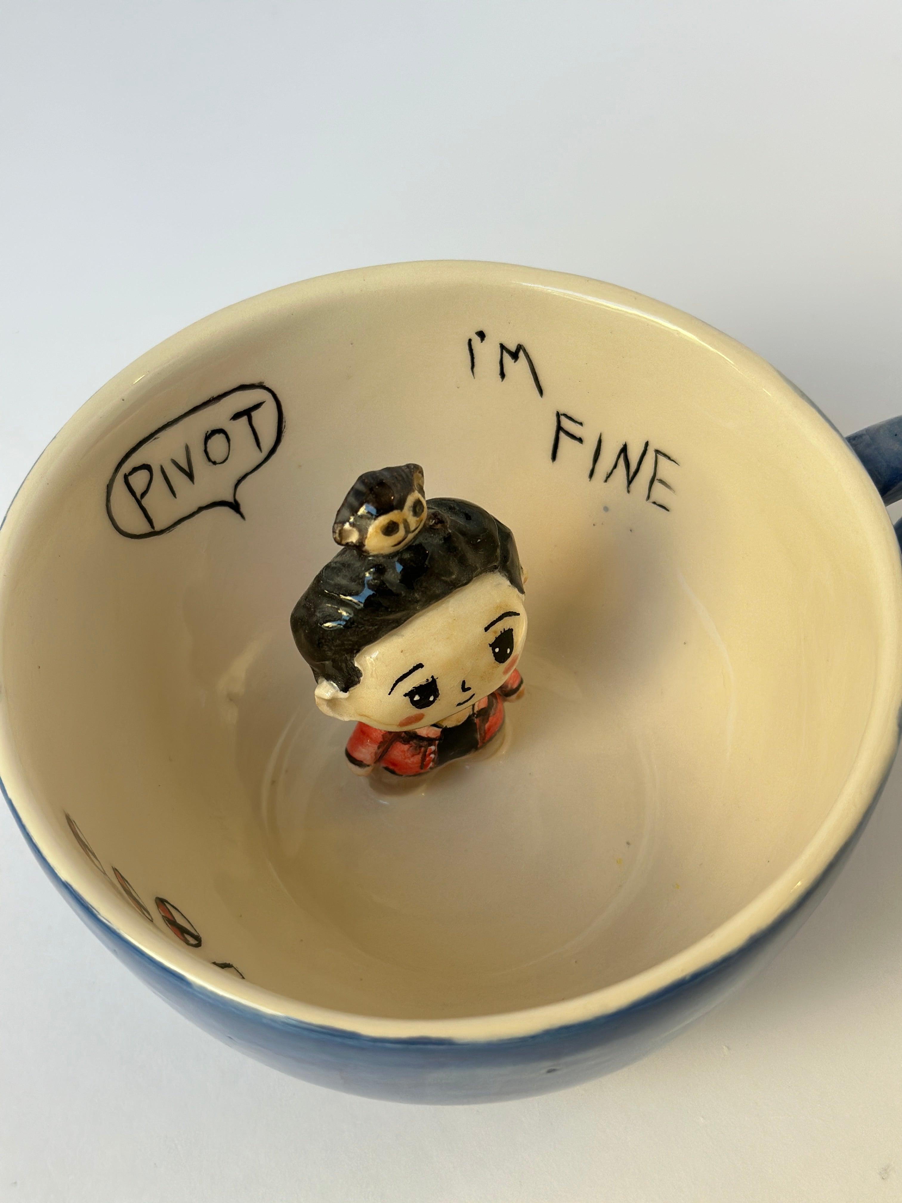 Friends Ross handmade mug