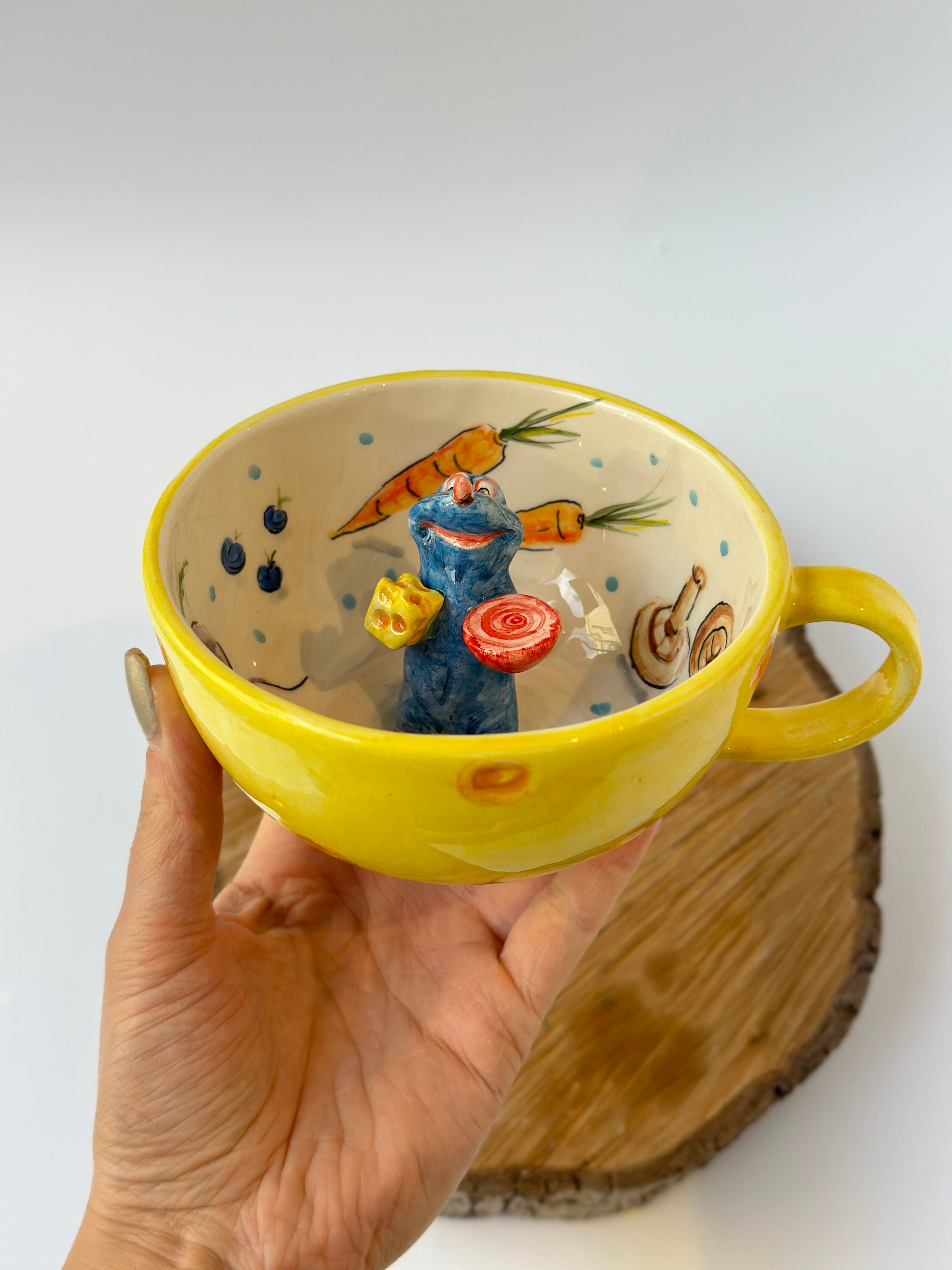 Ratatouille handmade mug