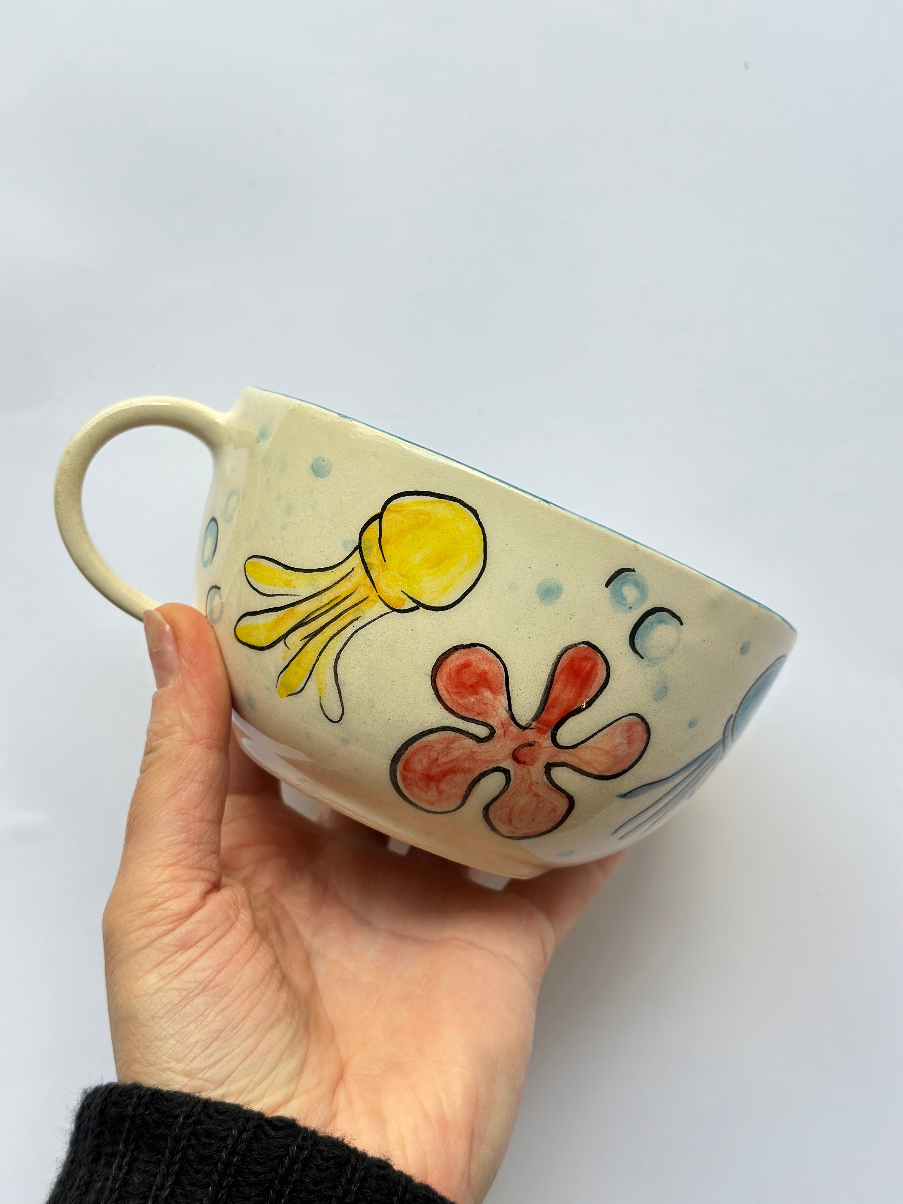 Patrick Star handmade mug