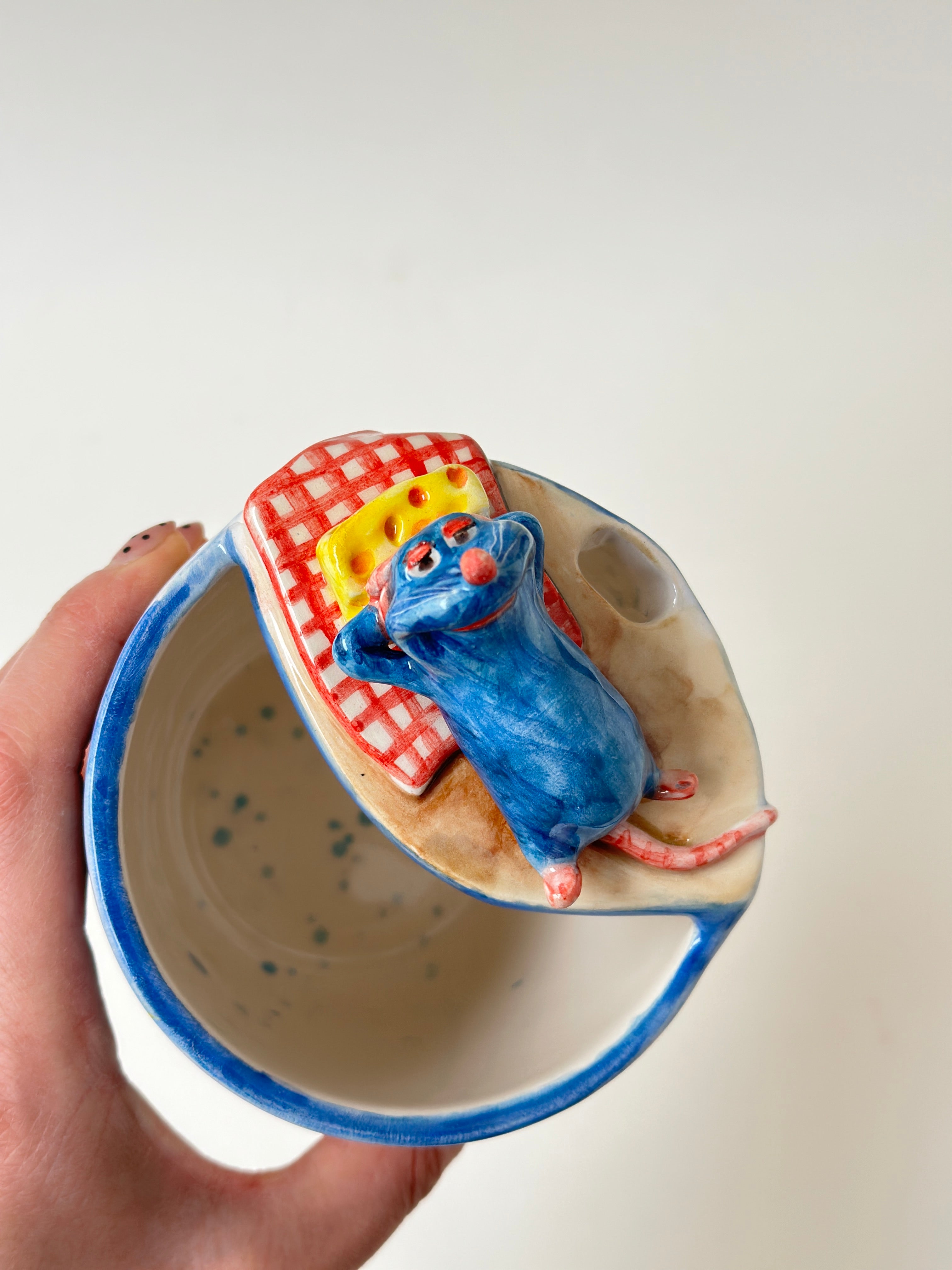 Ratatouille handmade takeaway mug