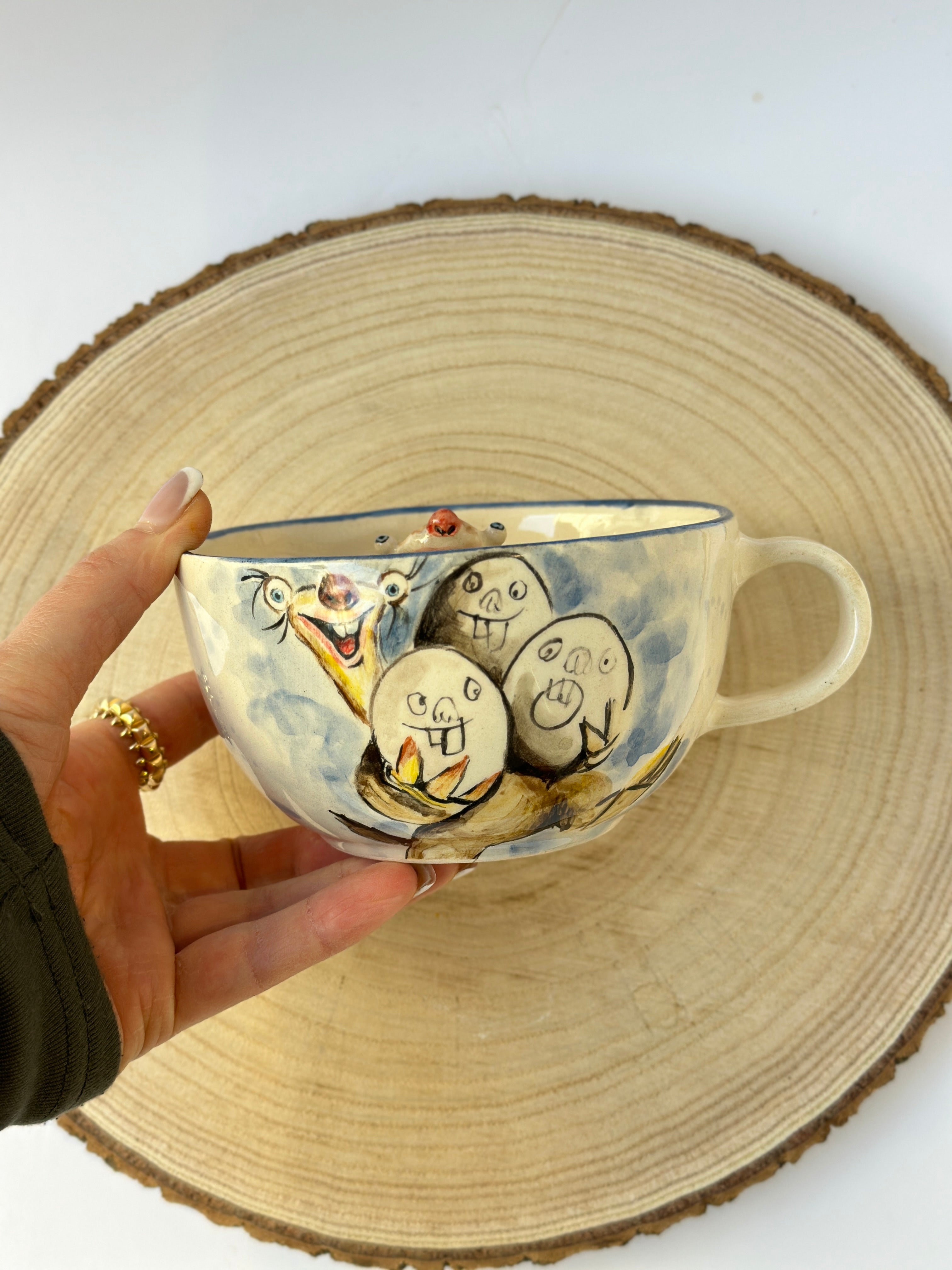 İce age Sid handmade mug