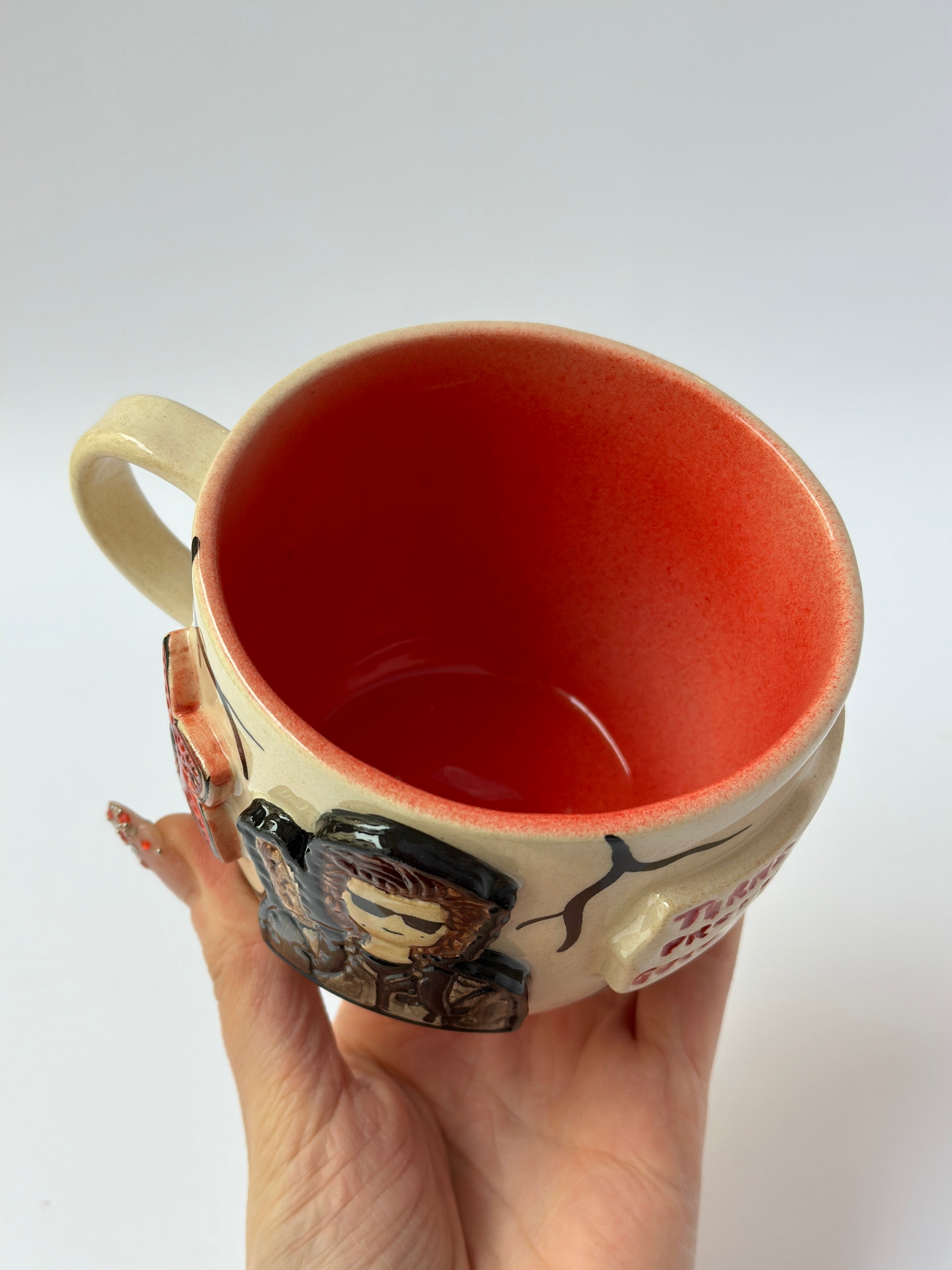 Stranger things Steve handmade mug