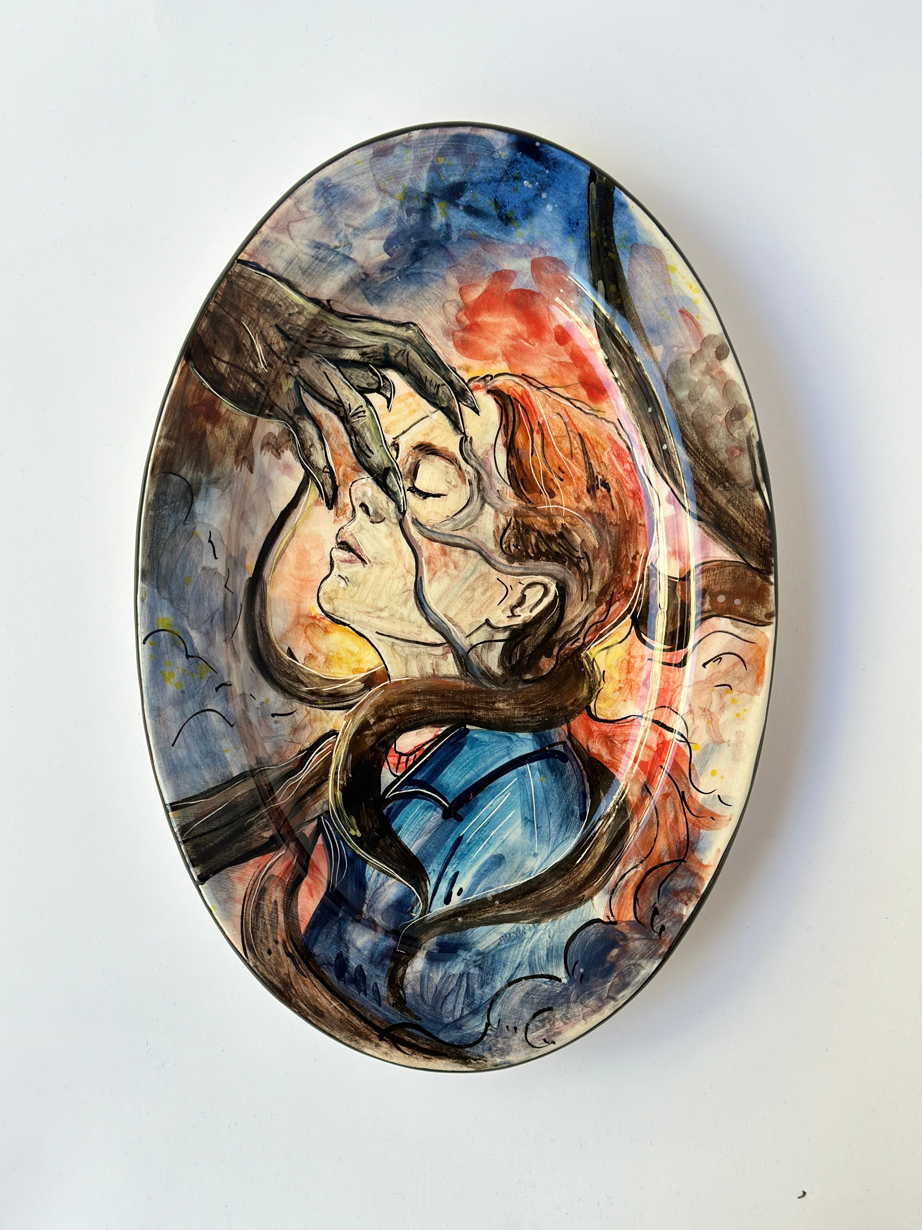 Stranger things “Max” handmade plate