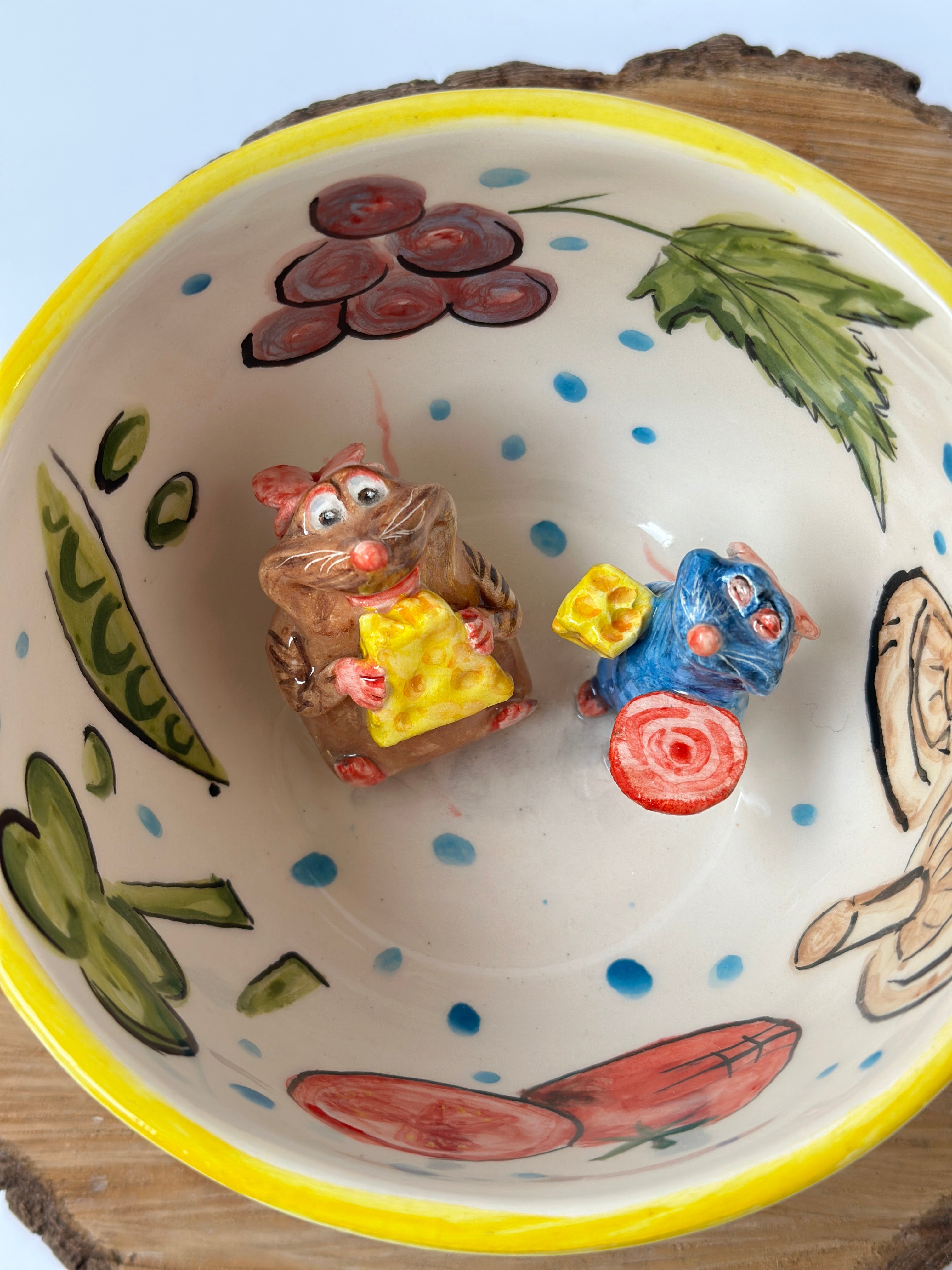 Ratatouille Remy and Emily handmaid mug