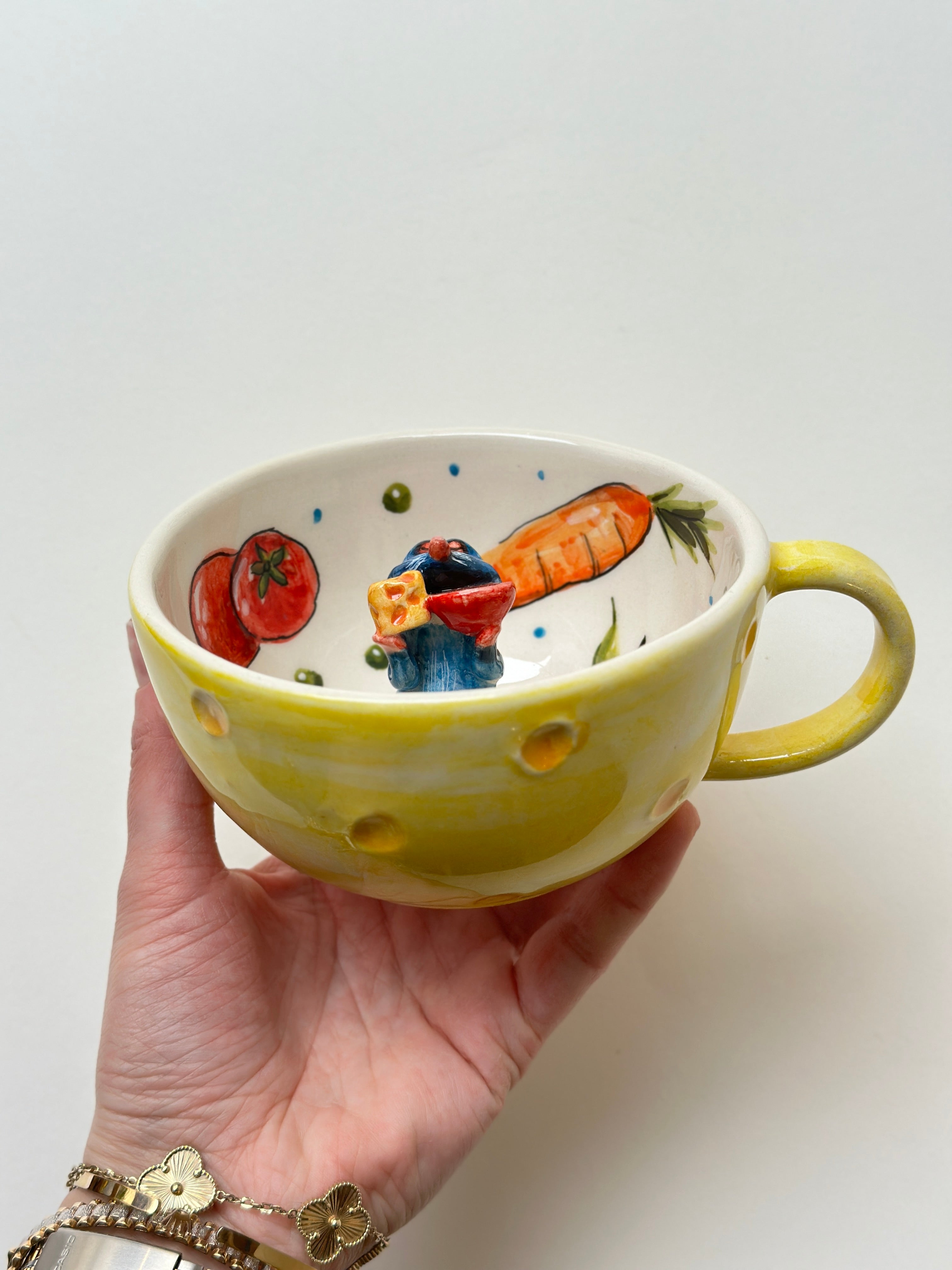 Ratatouille handmade mug
