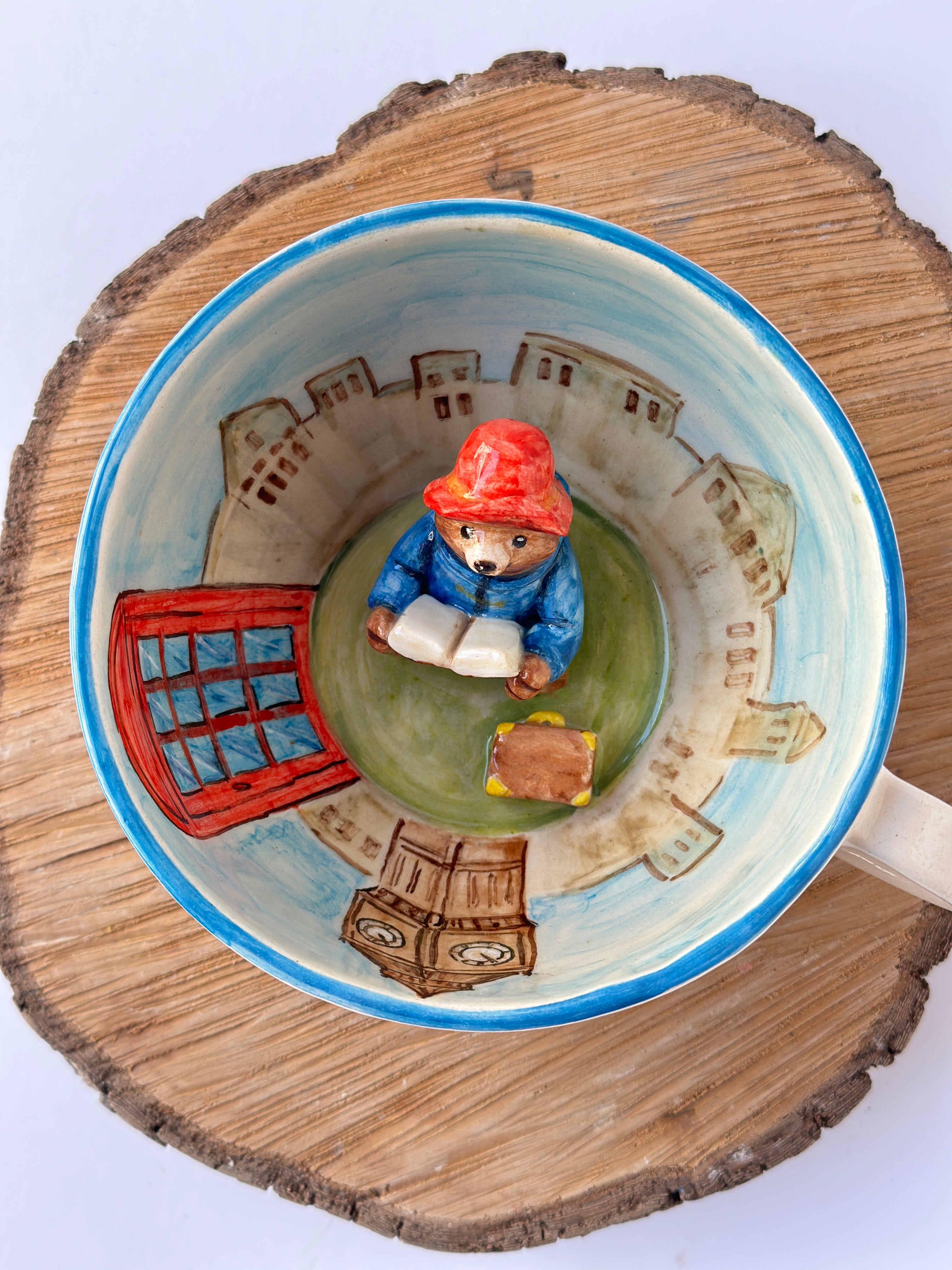 Paddington Bear handmade mug