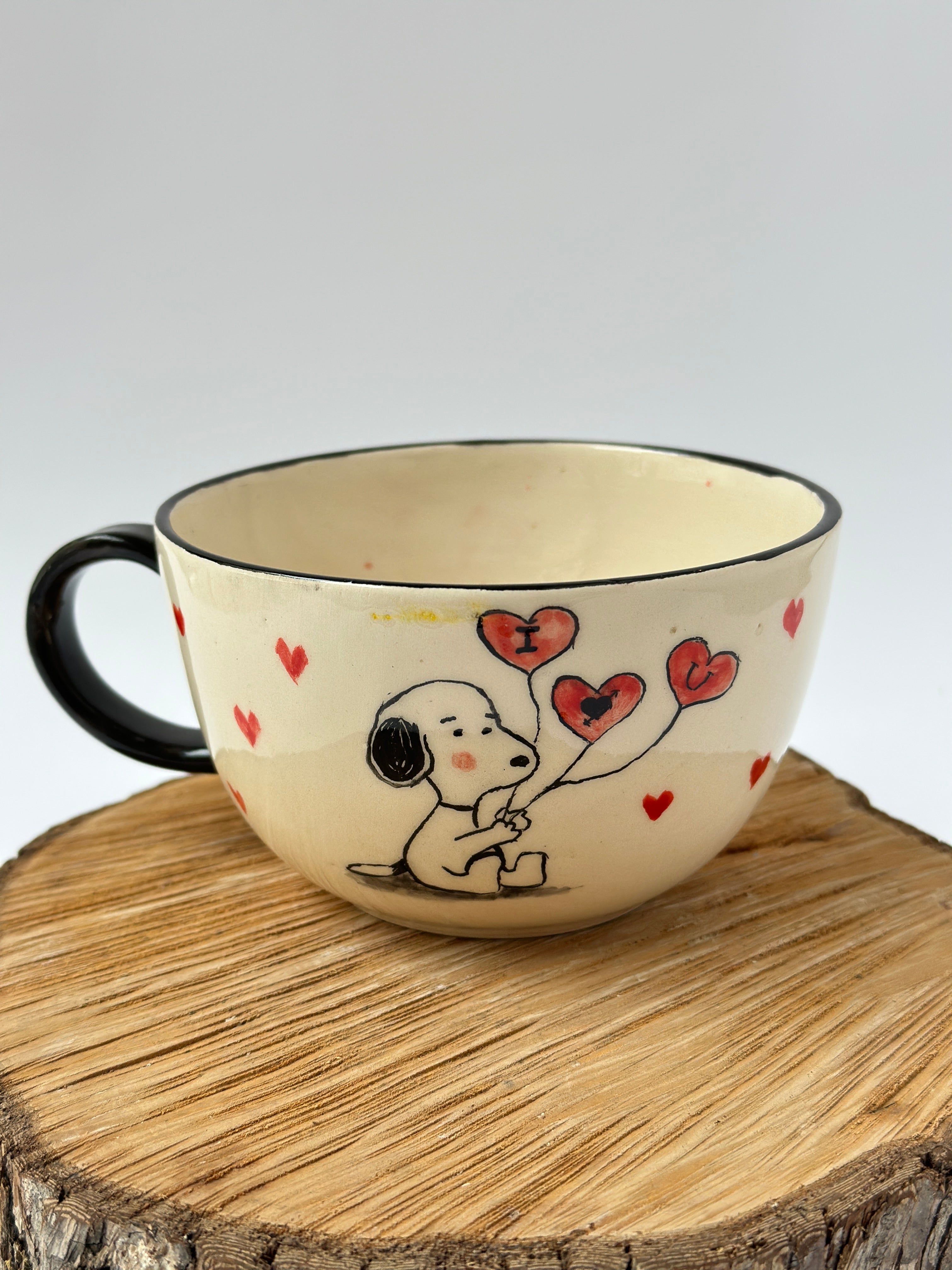 Snoopy handmade mug