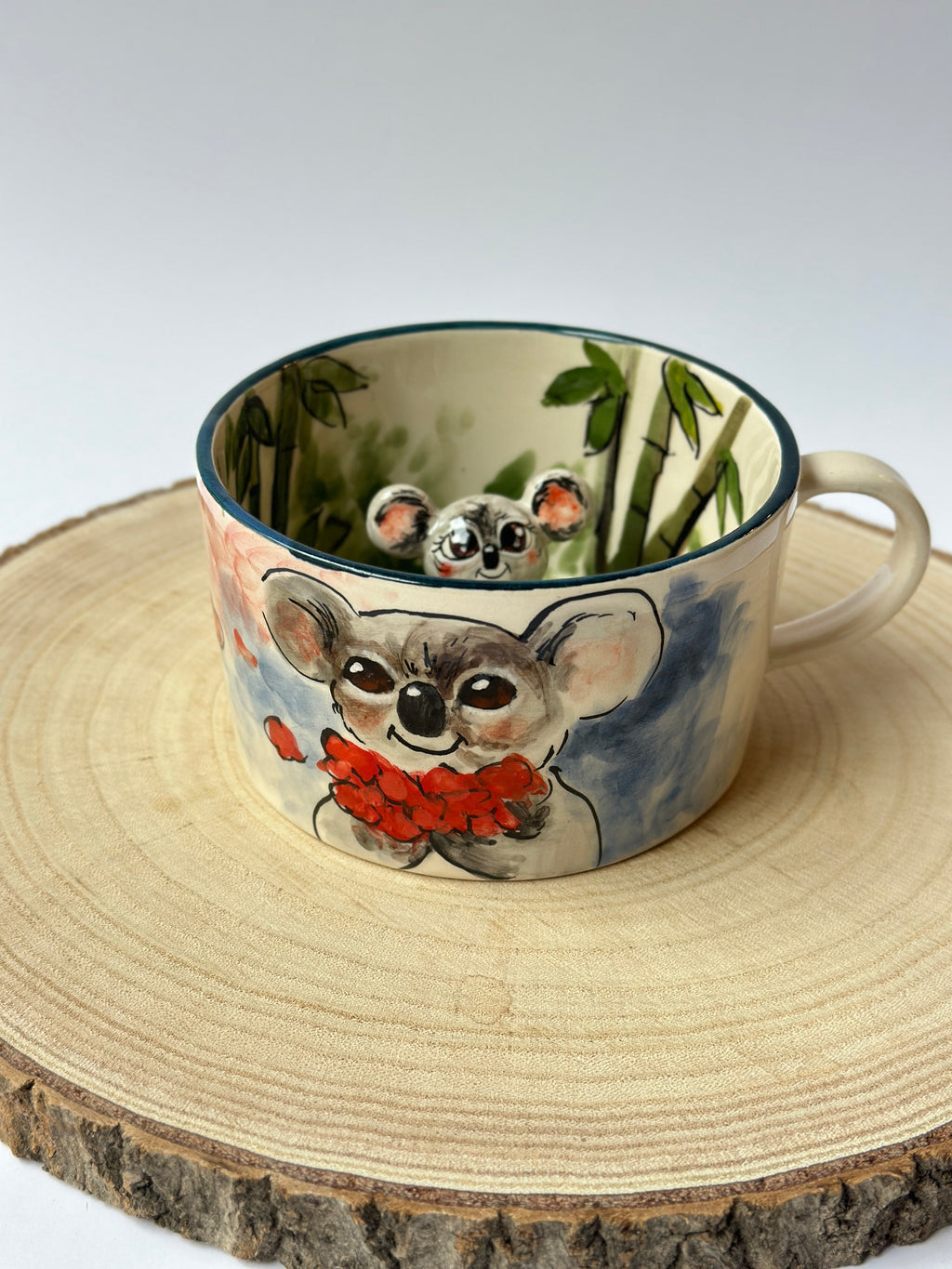 Koala handmade mug