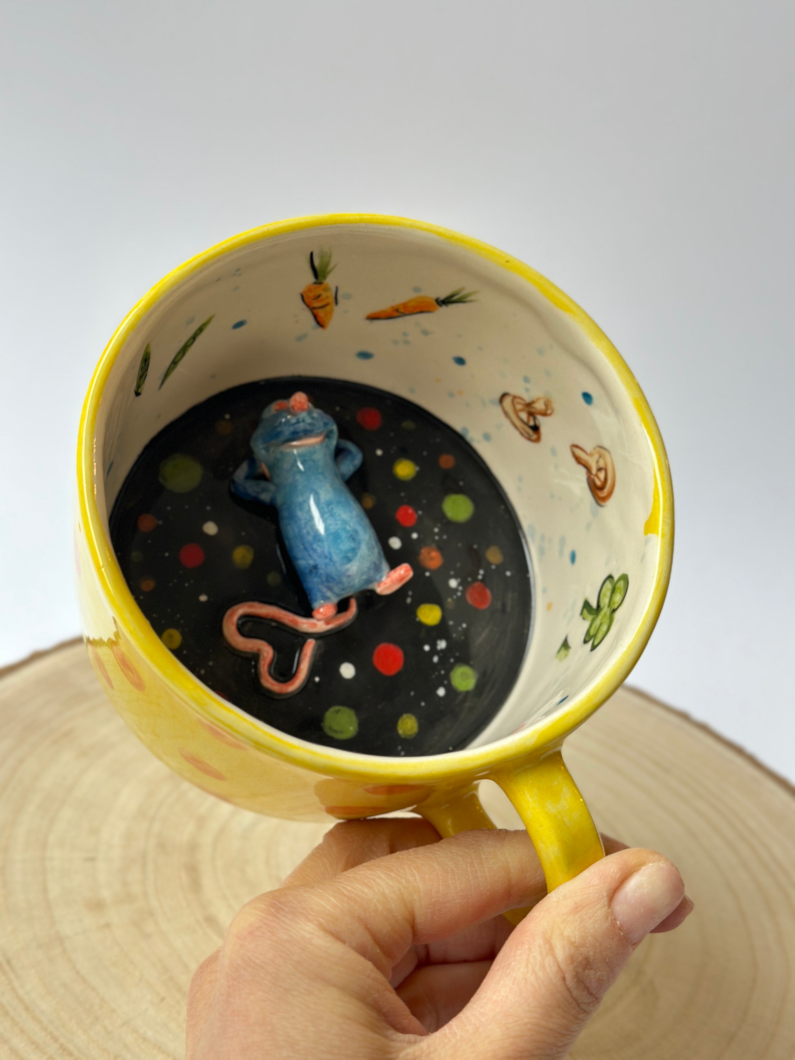 Ratatouille handmade mug