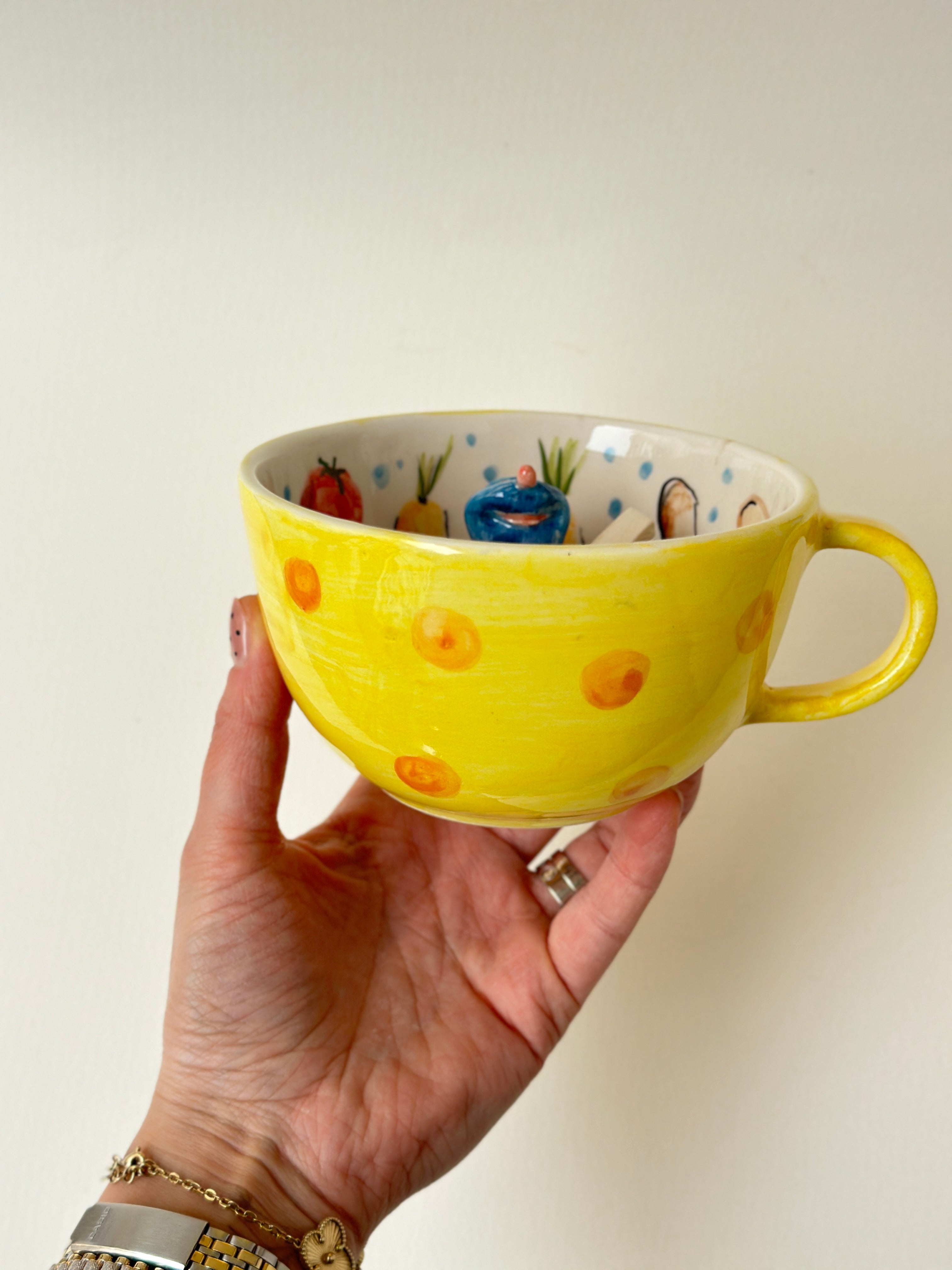 Ratatouille handmade mug