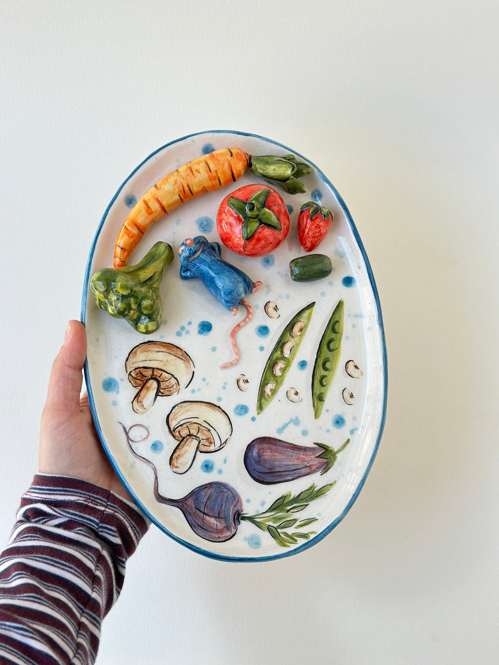 Little Chef handmade plate