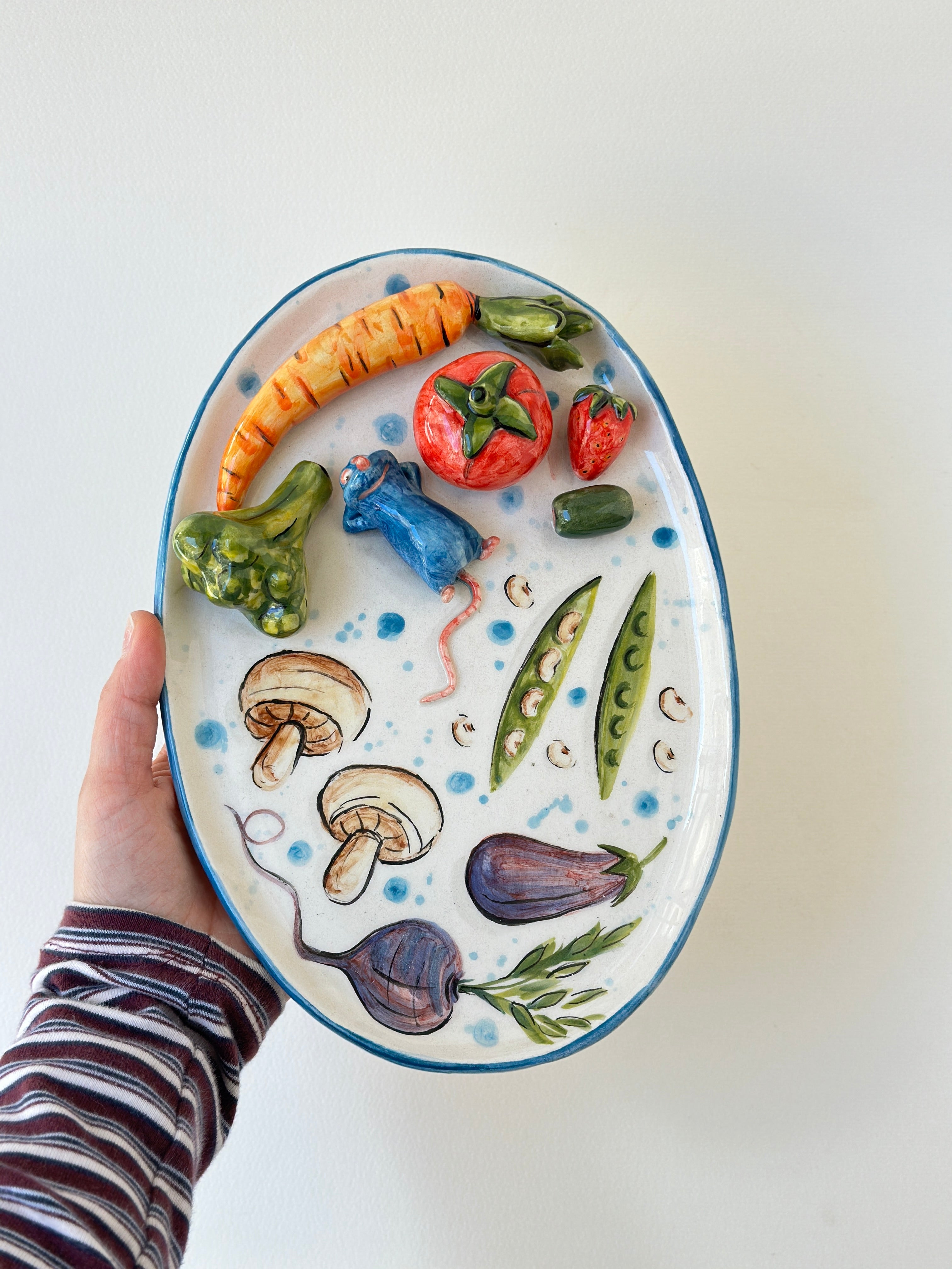 Little Chef handmade plate