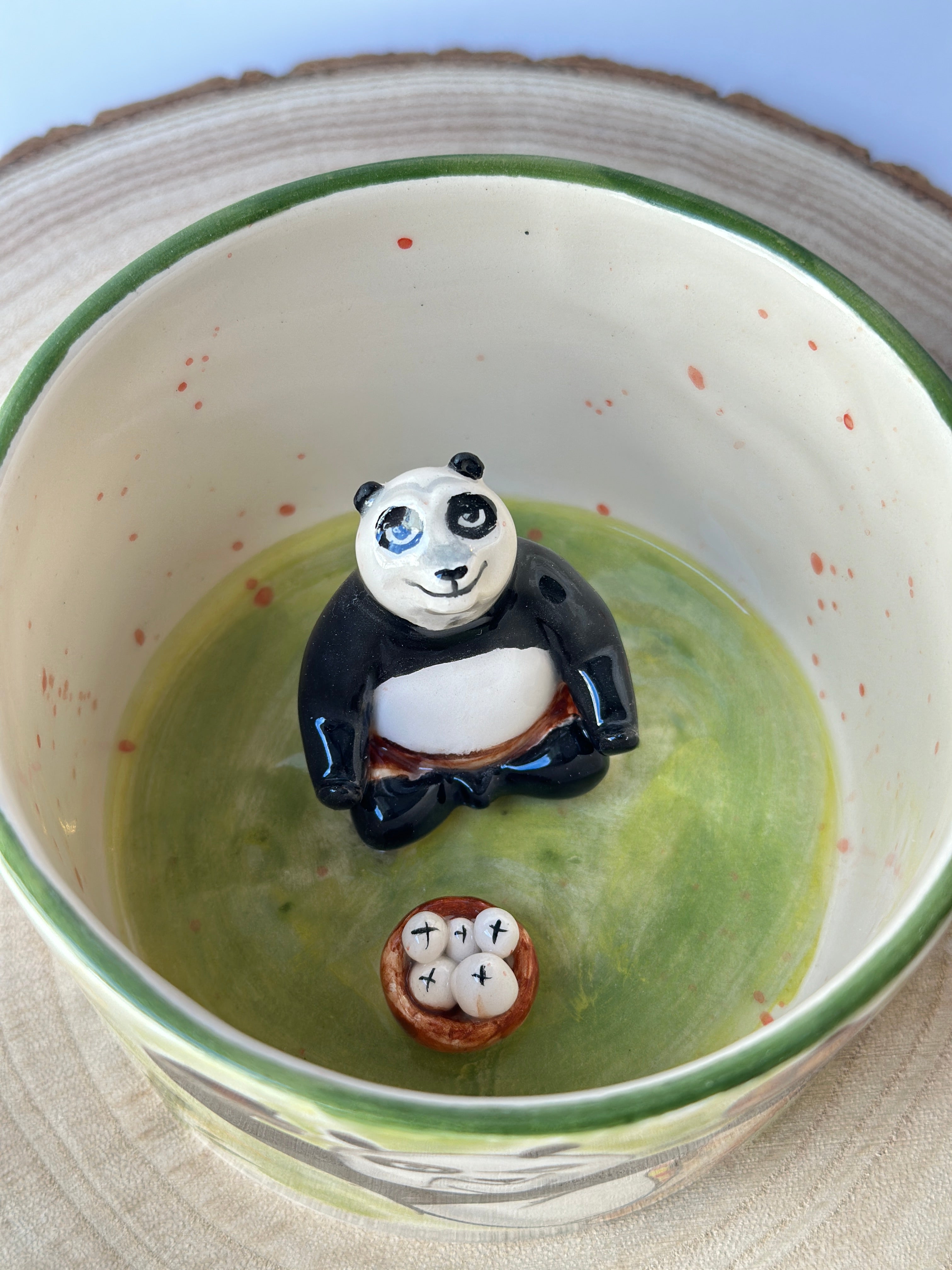 Kung fu Panda handmade mug