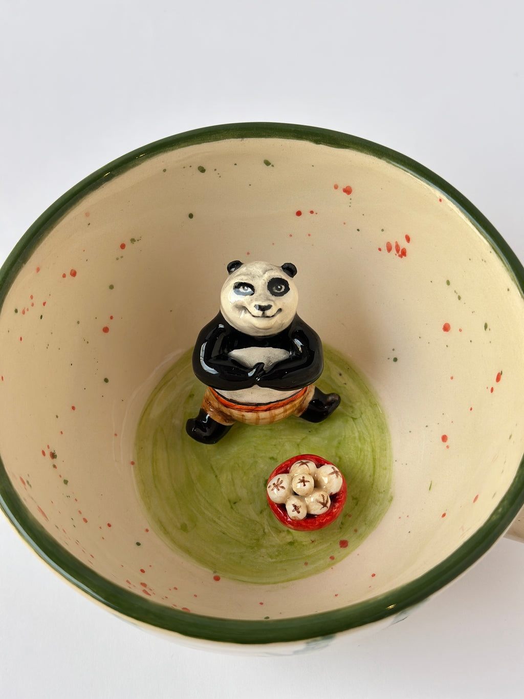 Kung fu Panda handmade mug